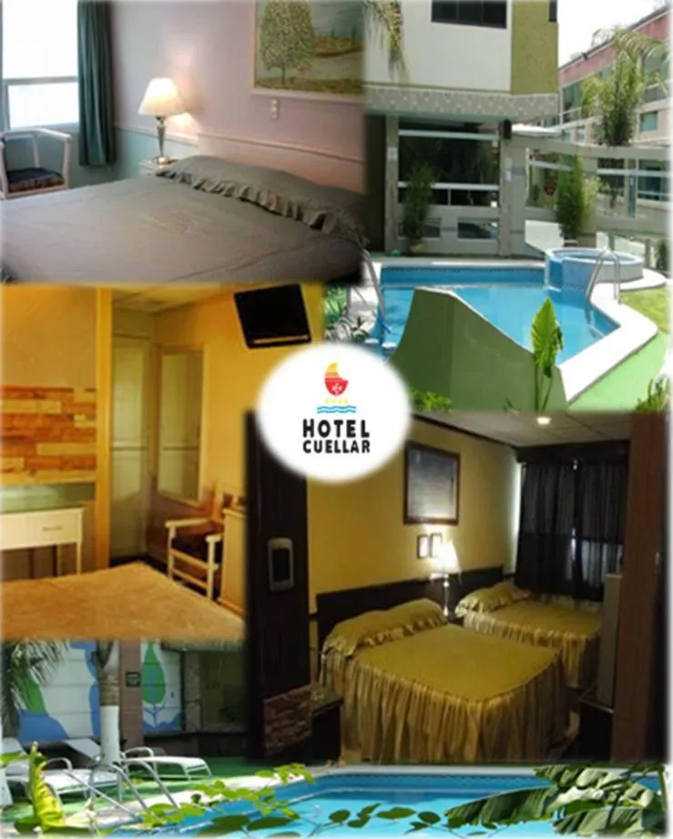 Bed in Hotel Cuellar