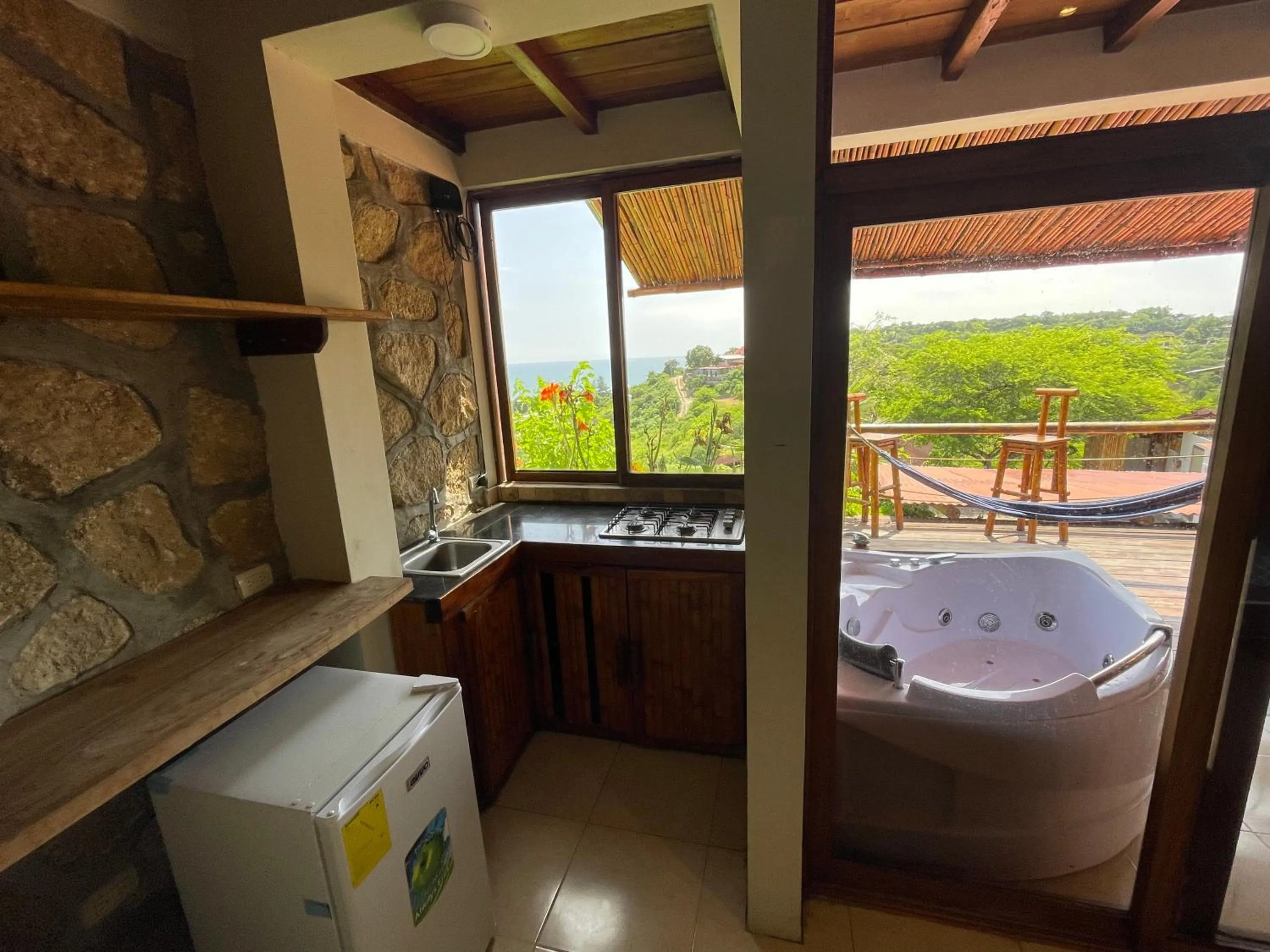 Natural landscape in Punta Hills Montanita