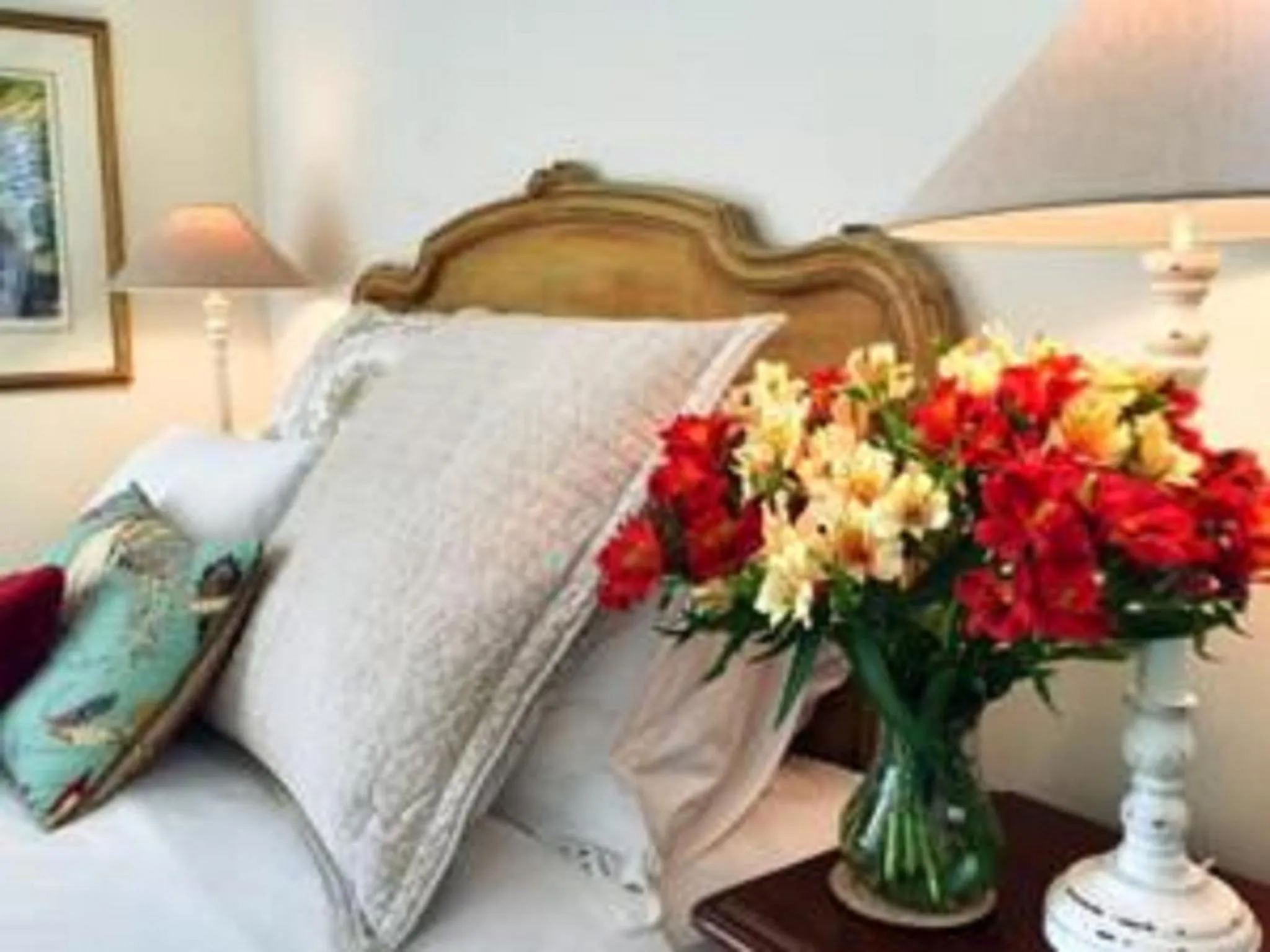 Decorative detail in L'abri Bed and Breakfast