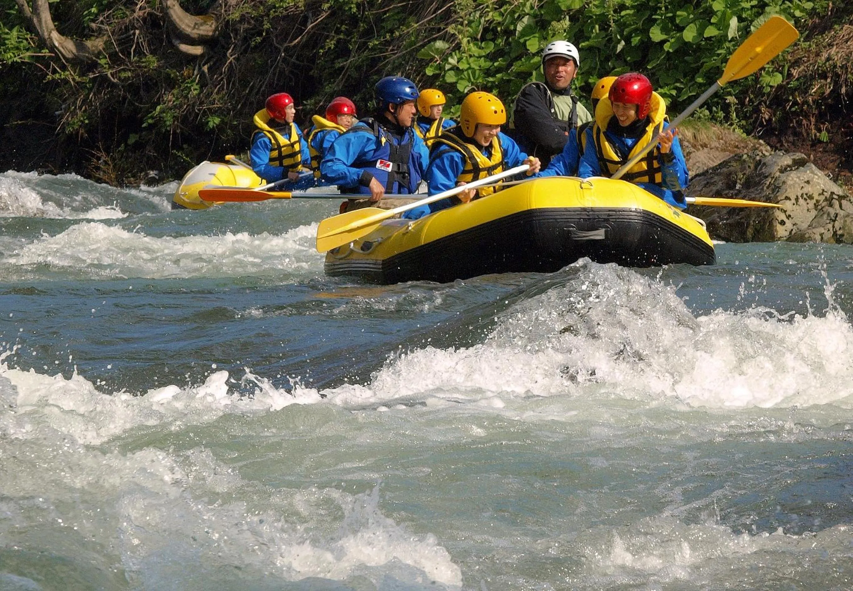 Summer in Log Hotel Larch Lake Kanayama