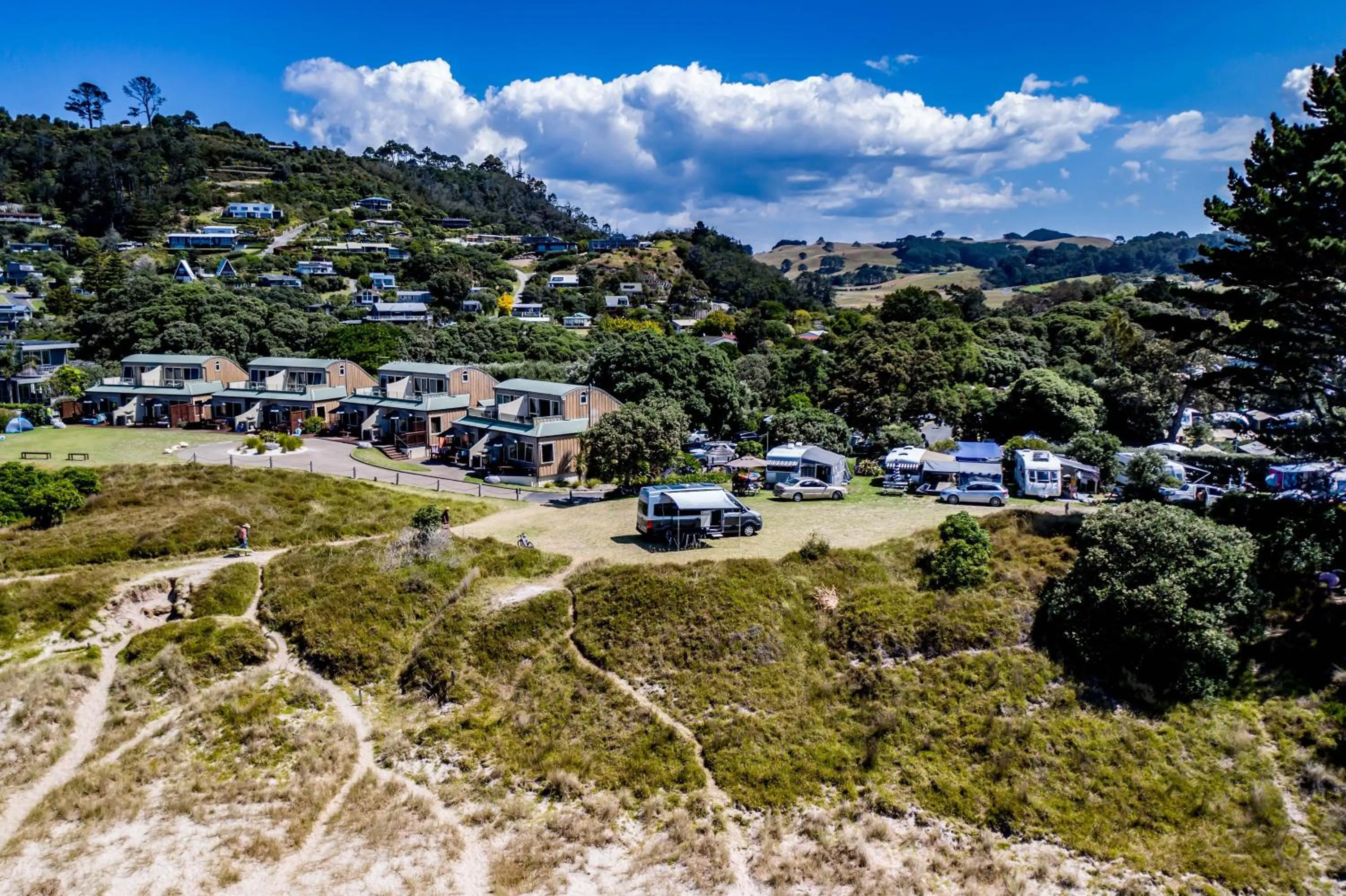 Summer in Hahei Beach Resort