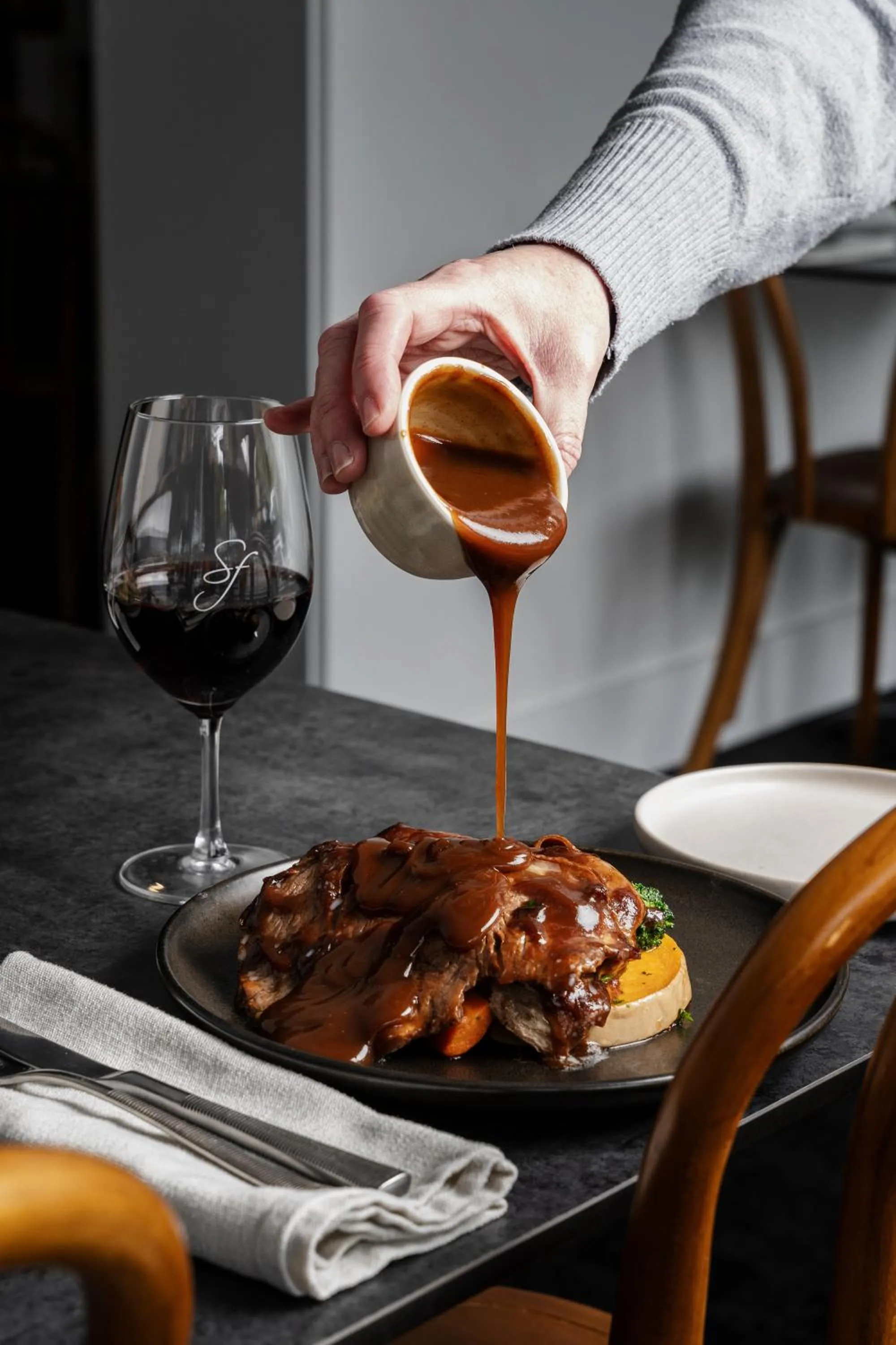 Restaurant/places to eat in St Francis Winery