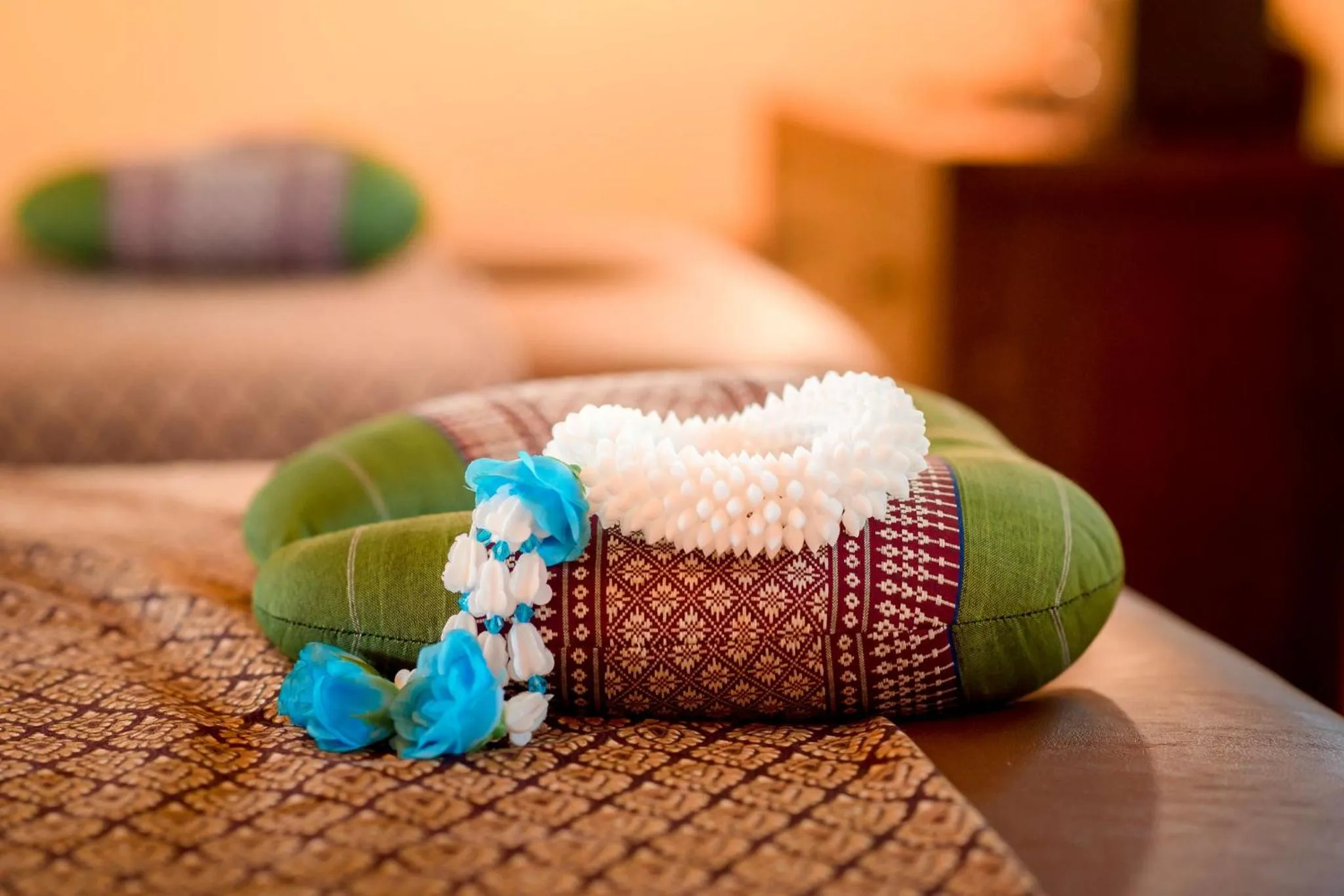 Bed in Nakara Villas & Glamping Udon Thani