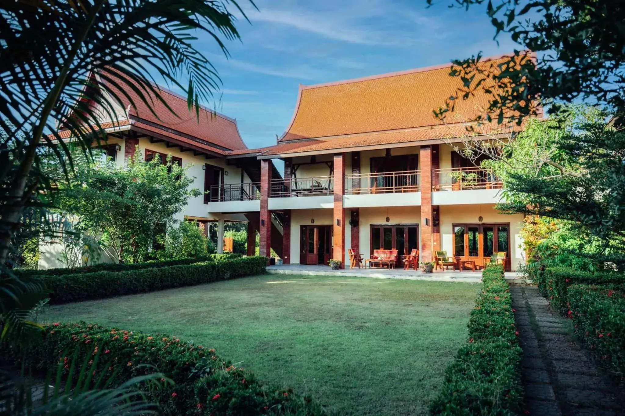 Property building in Nakara Villas & Glamping Udon Thani Property building in Nakara Villas & Glamping Udon Thani