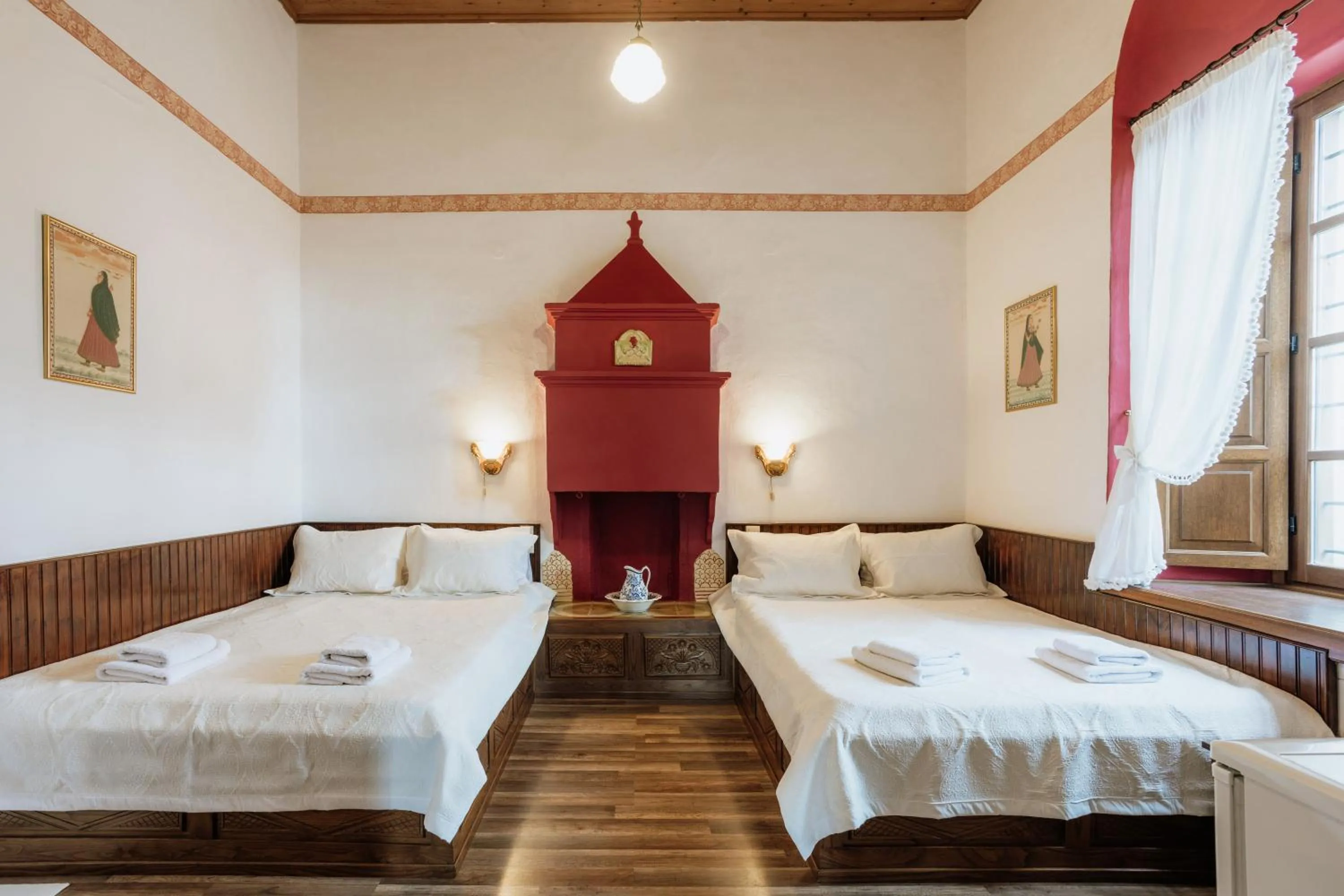 Bed in Archontiko Kantartzi