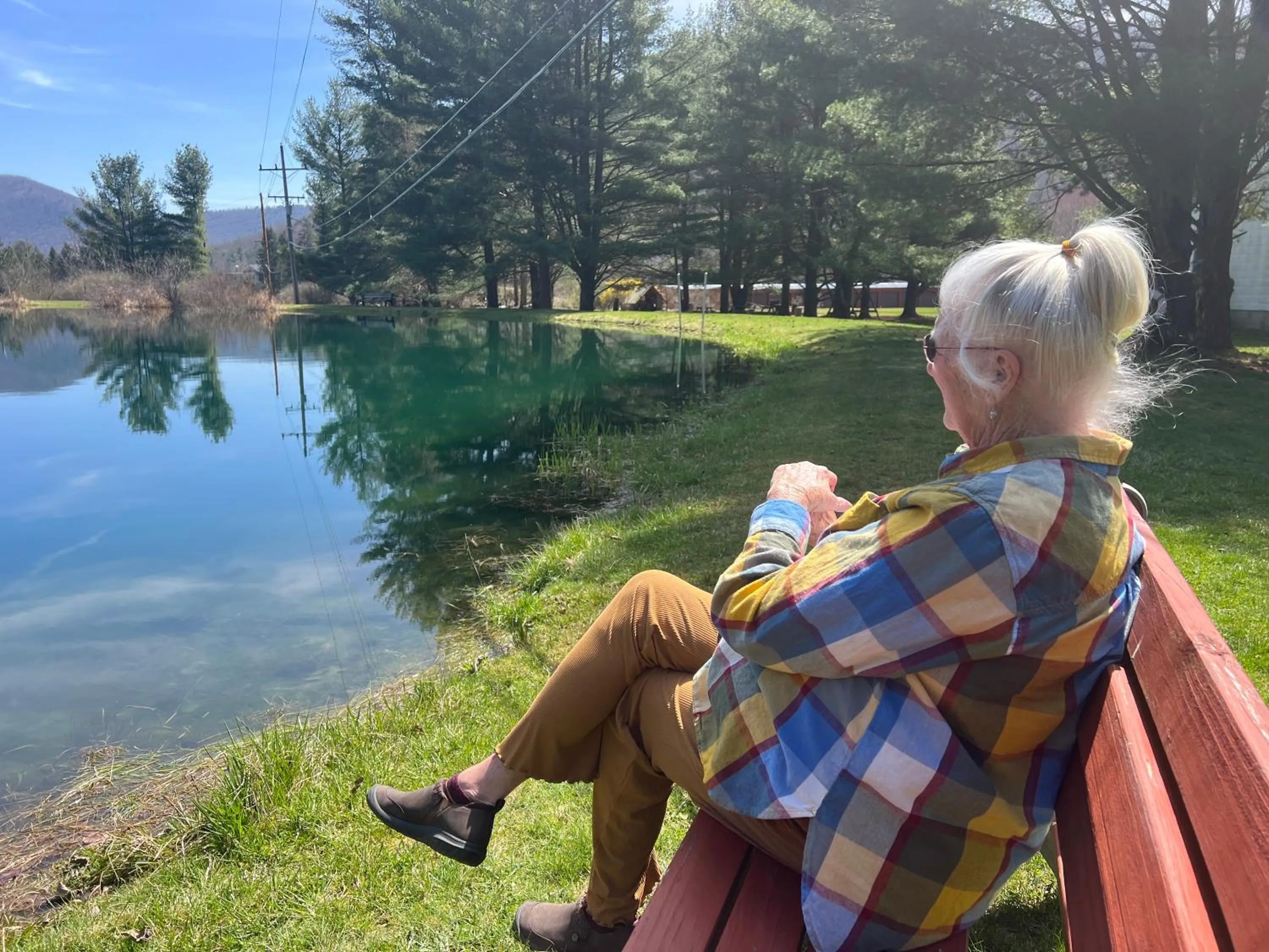 Day in Colton Point Motel