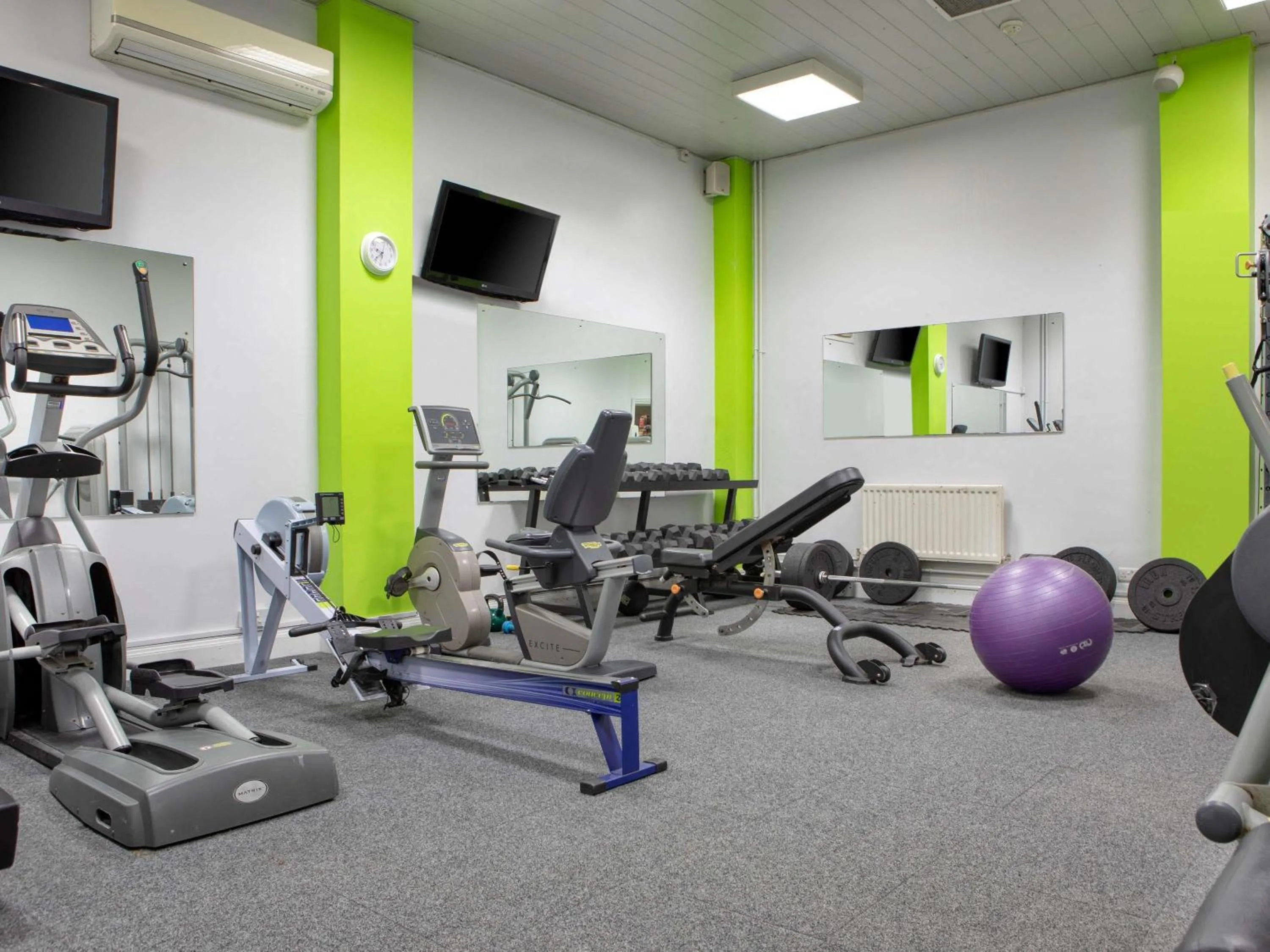 Fitness centre/facilities in Mercure Daventry Court Hotel