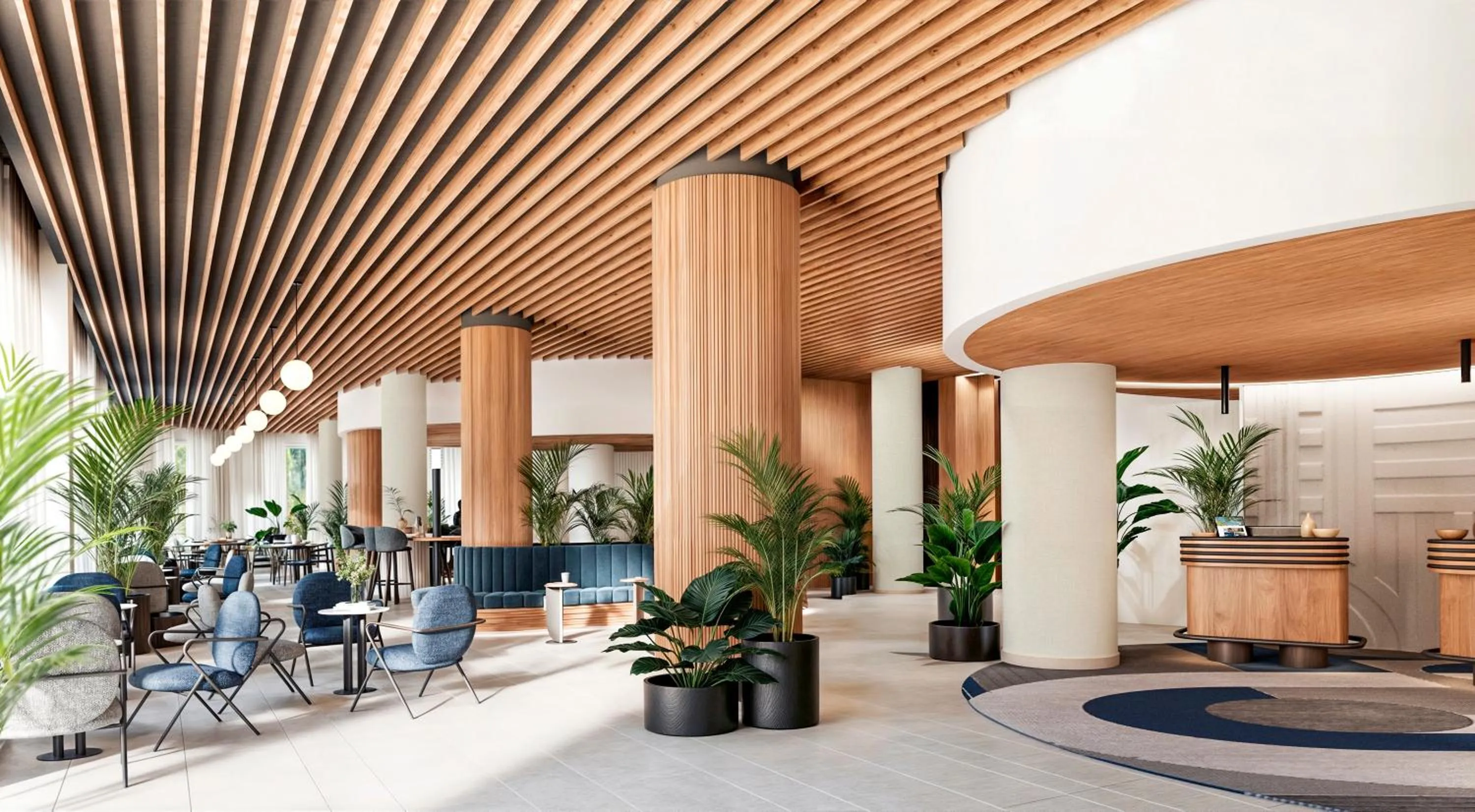 Lobby or reception in Barceló Santa Cruz Contemporáneo