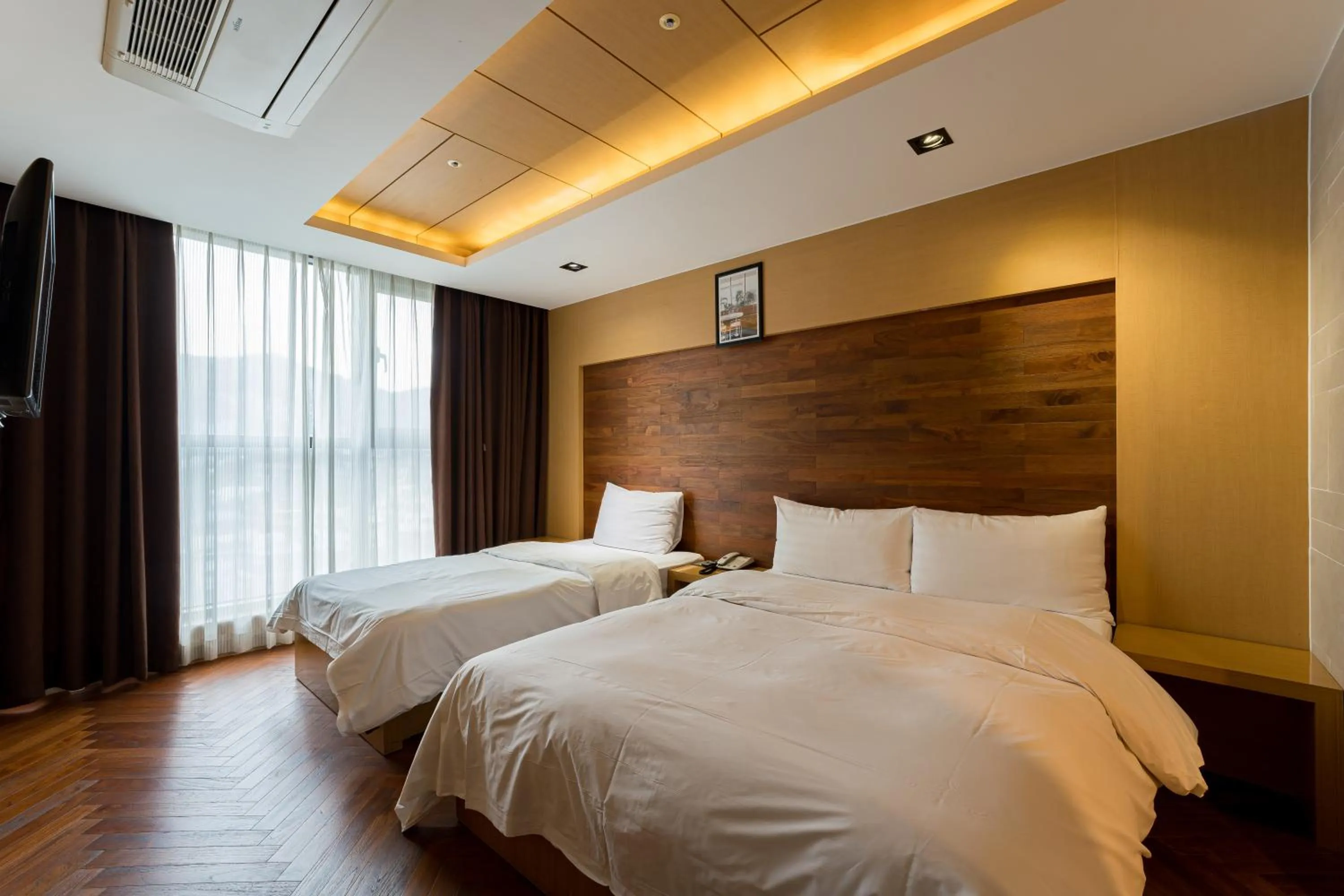 Bed in Browndot Hotel Incheon Songdo