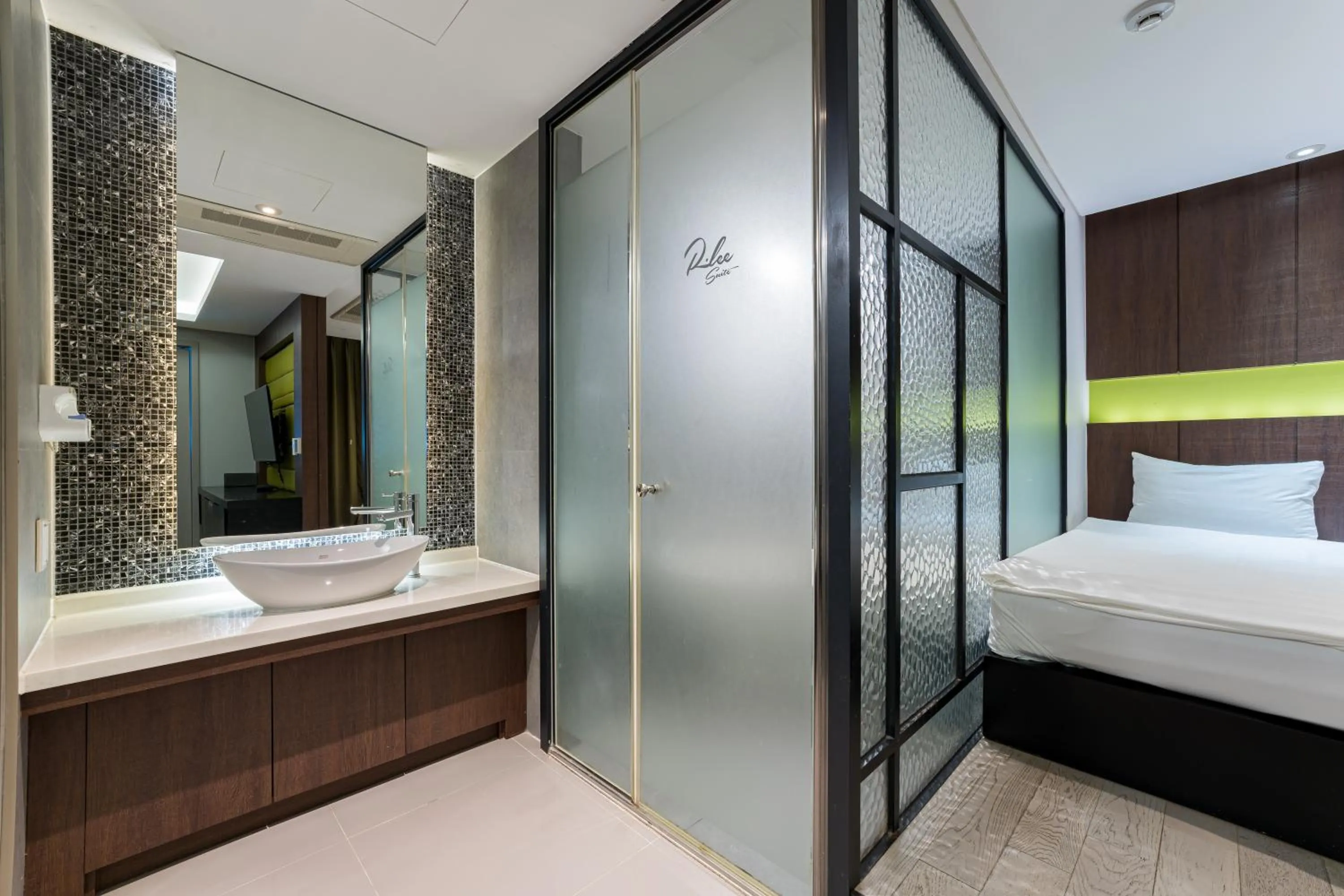 Bed in Browndot Hotel Incheon Songdo