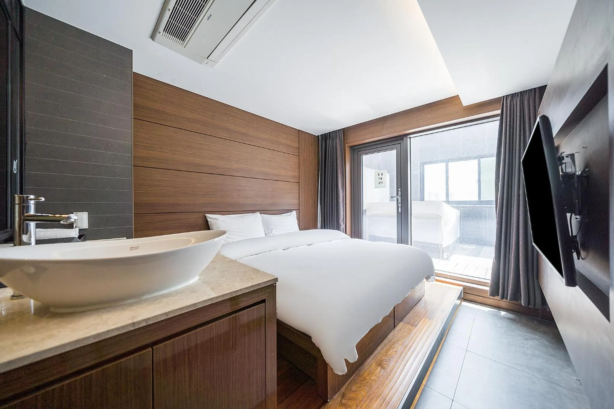 Bed in Browndot Hotel Incheon Songdo