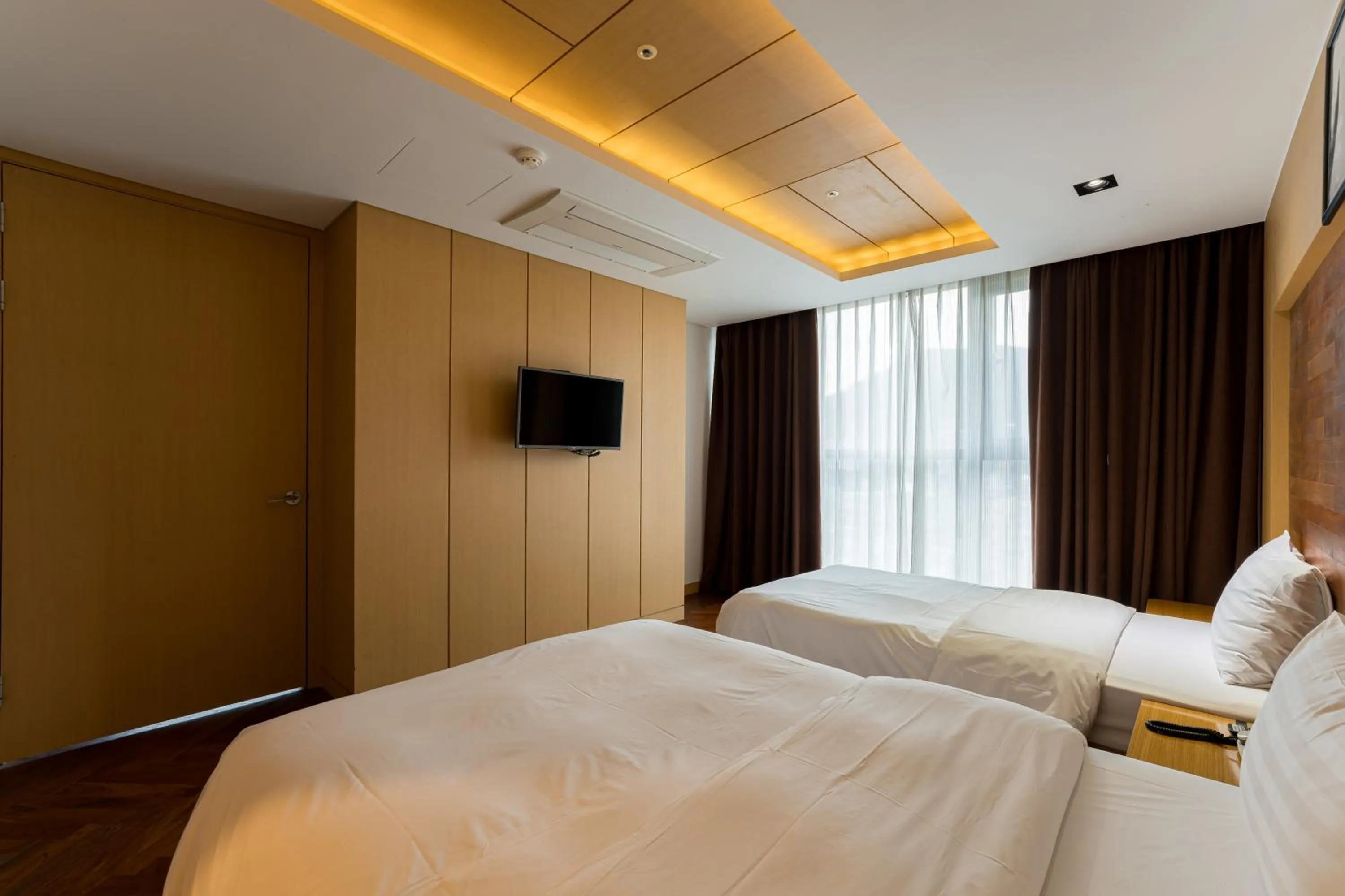 Bed in Browndot Hotel Incheon Songdo