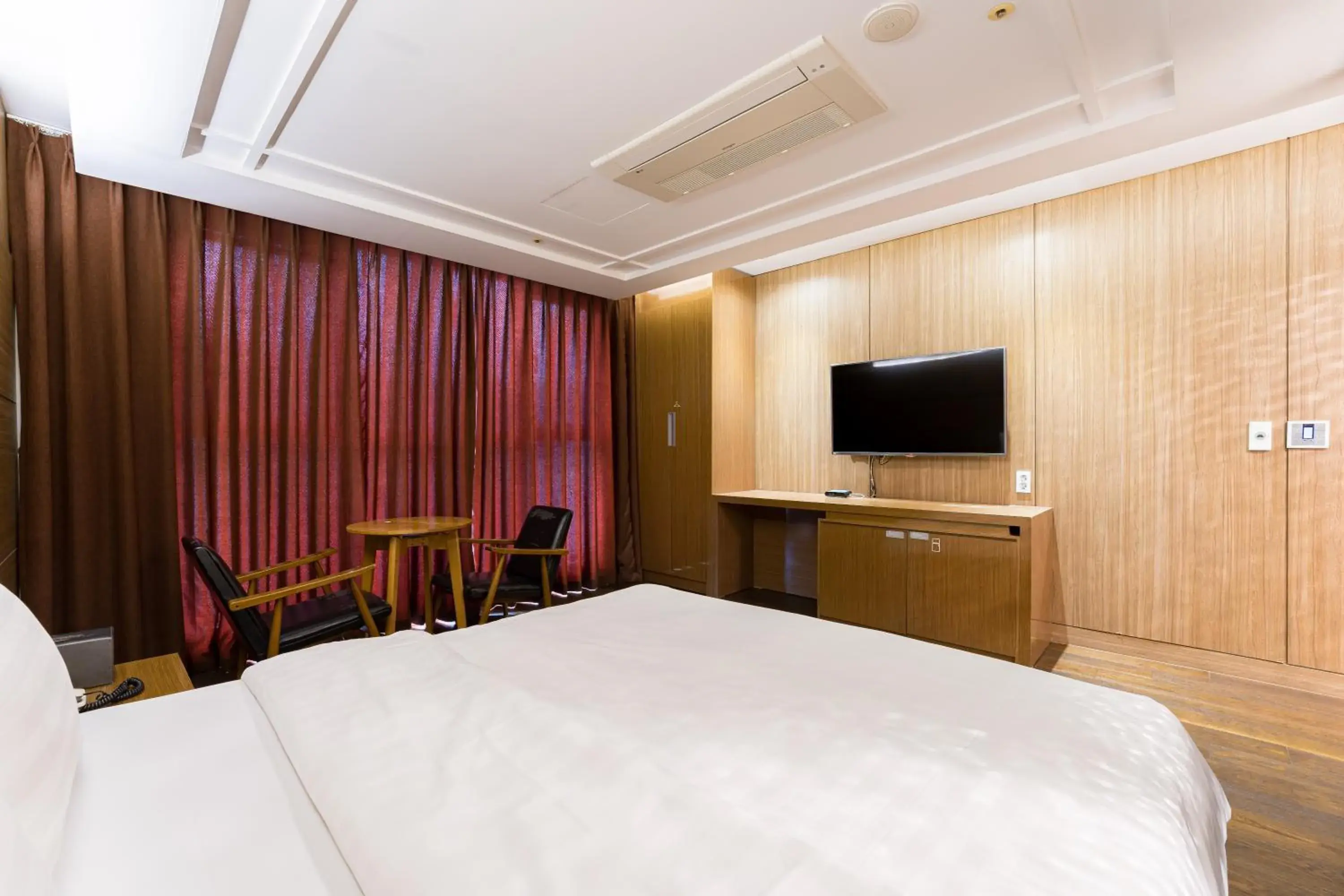 Bed in Browndot Hotel Incheon Songdo Bed in Browndot Hotel Incheon Songdo