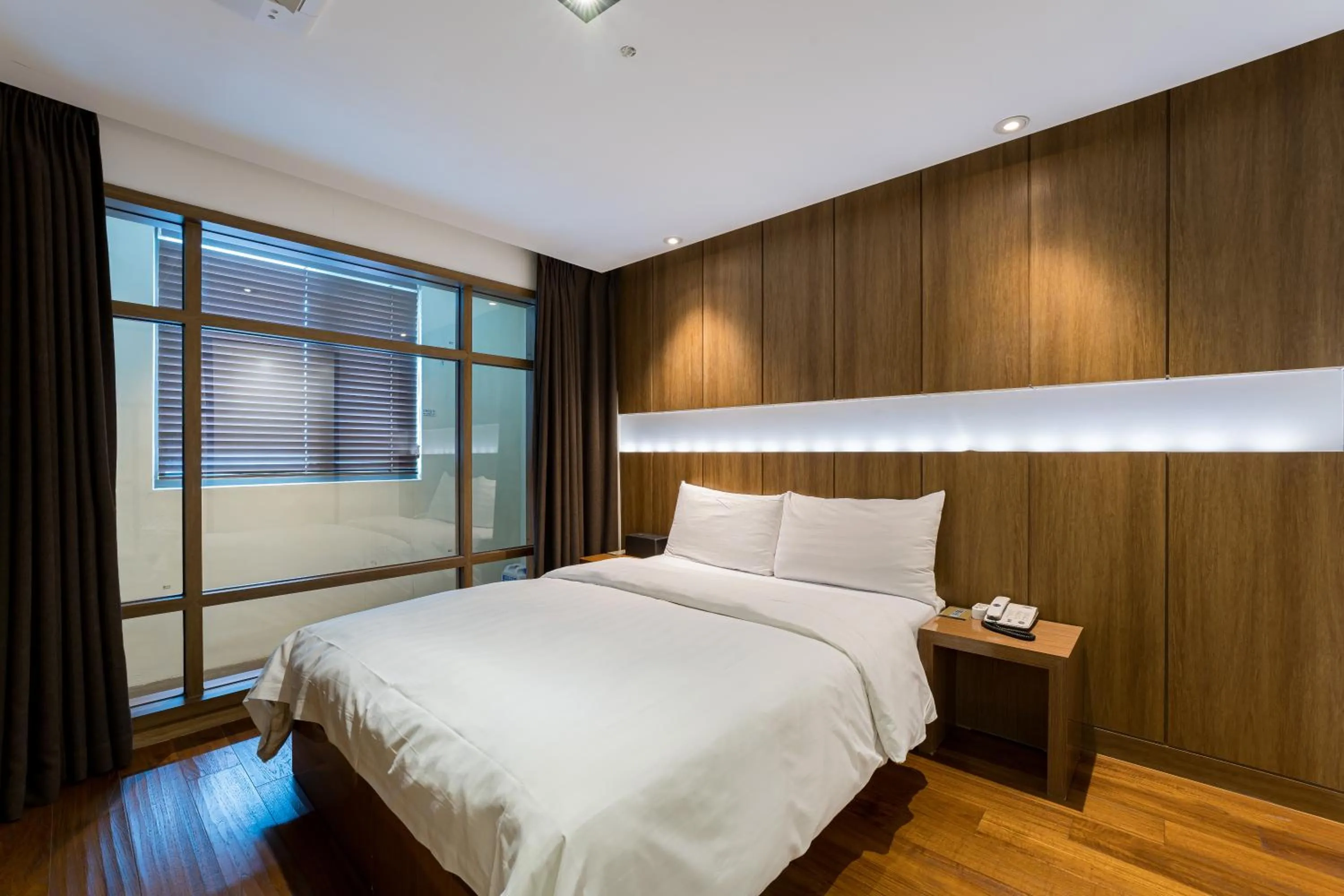 Bed in Browndot Hotel Incheon Songdo