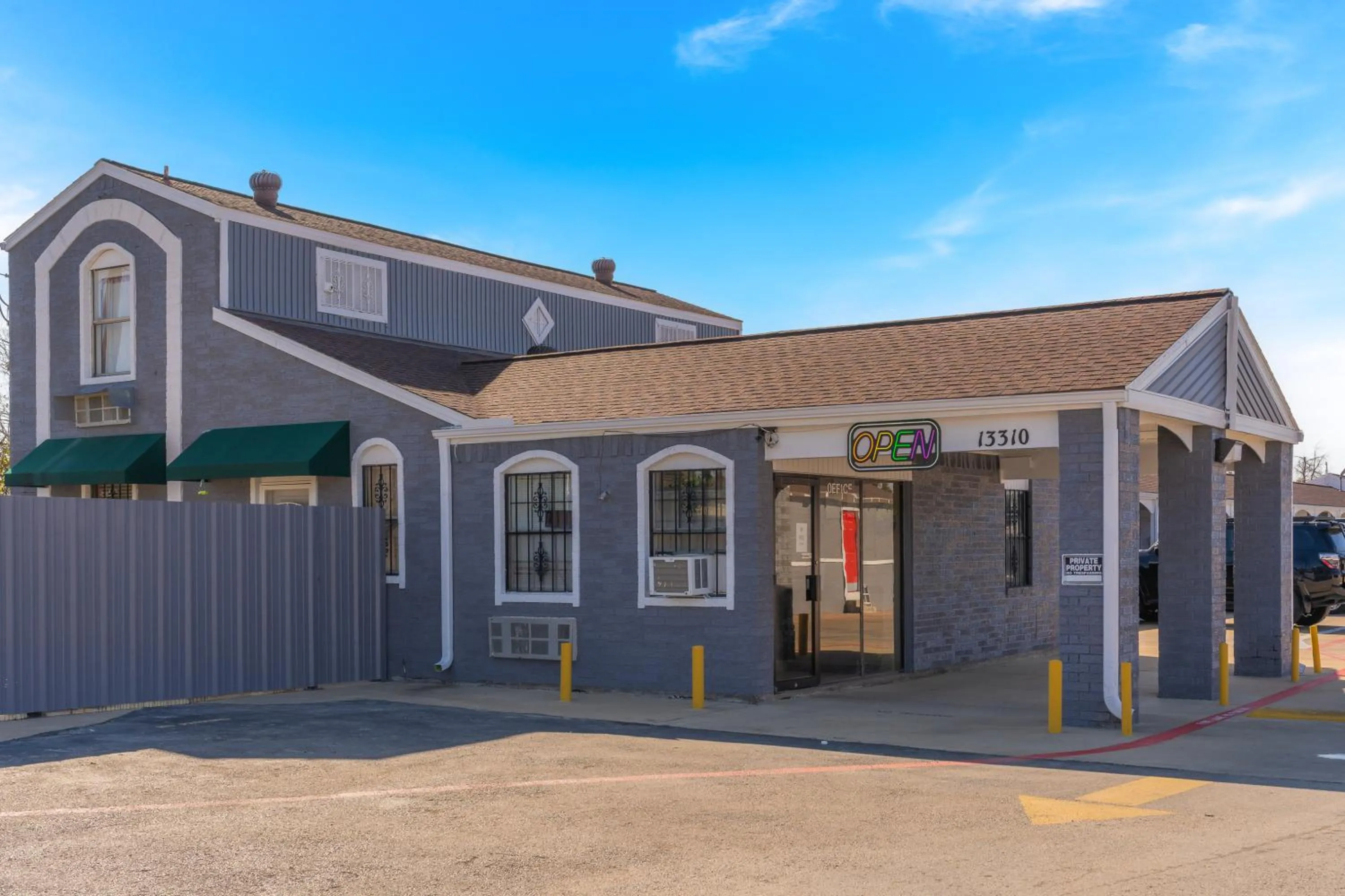 Property building in Golden Inn Dallas by Hotel O