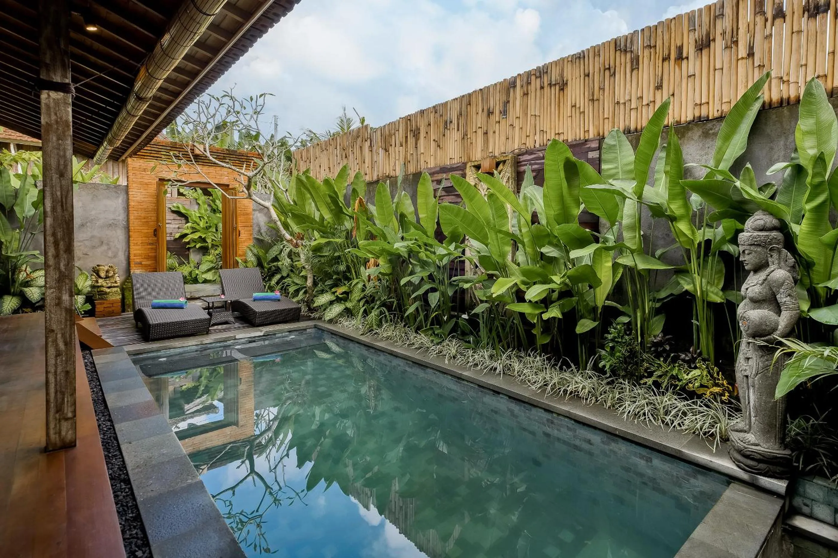 Patio in The Ulon Ubud Villa