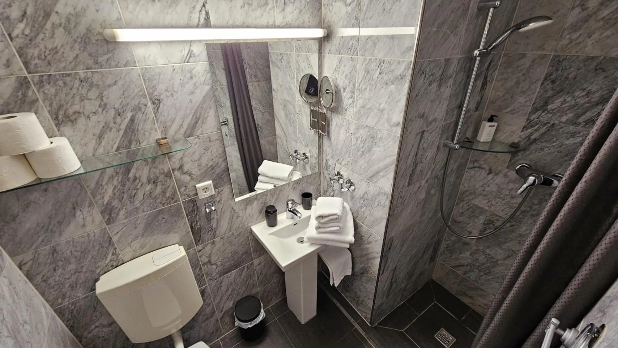 Shower in The Soho Altstadt Relais