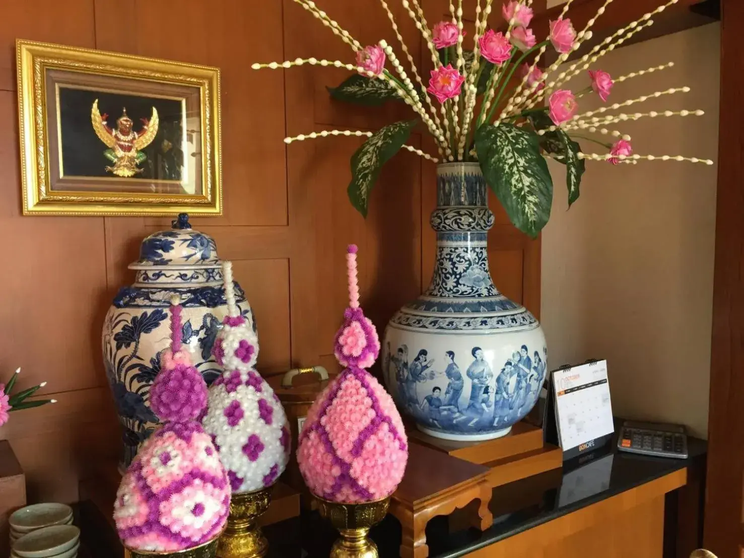 Decorative detail in Baan Thai Lanta Resort