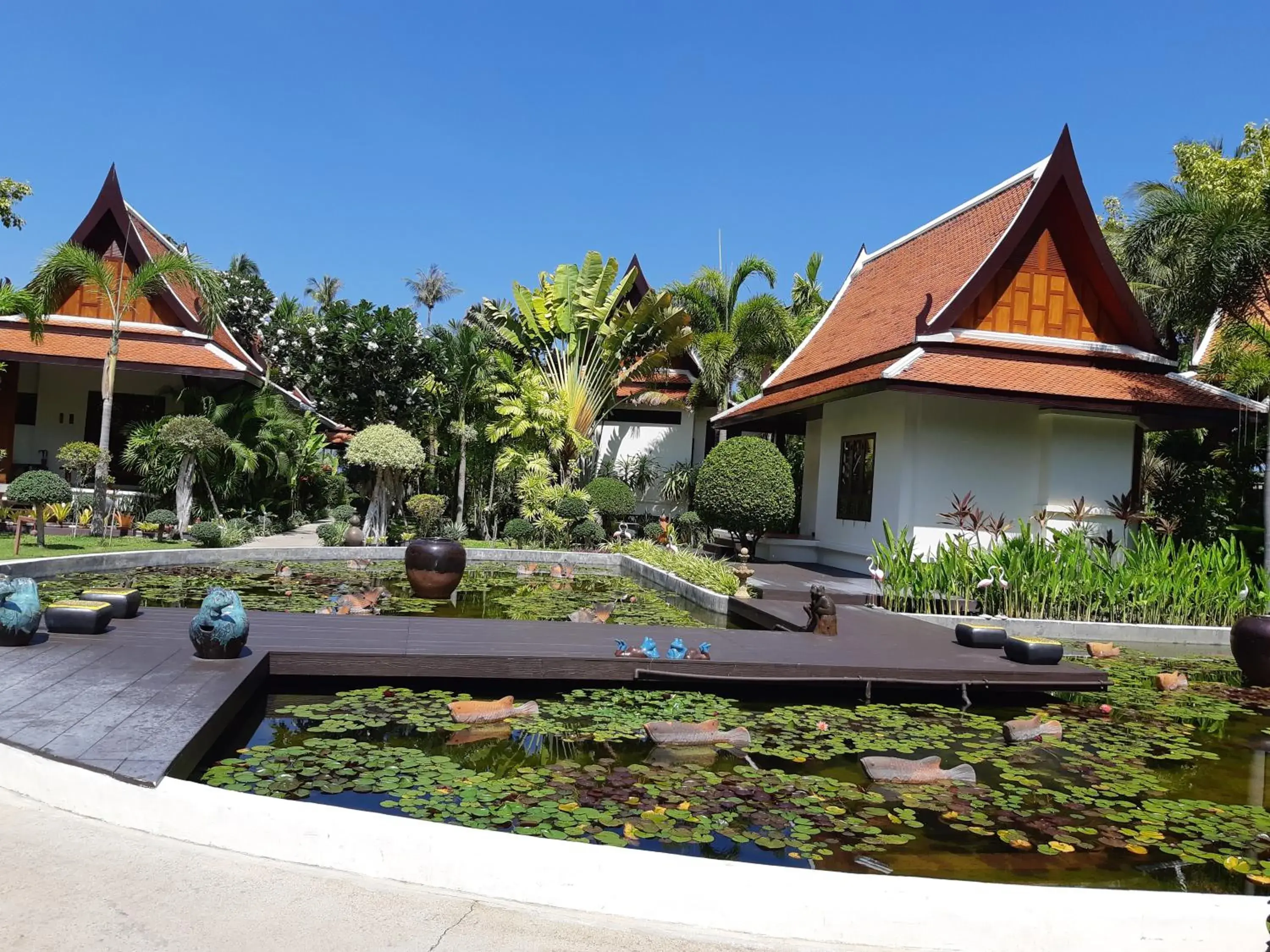 Garden, Swimming Pool in Baan Thai Lanta Resort