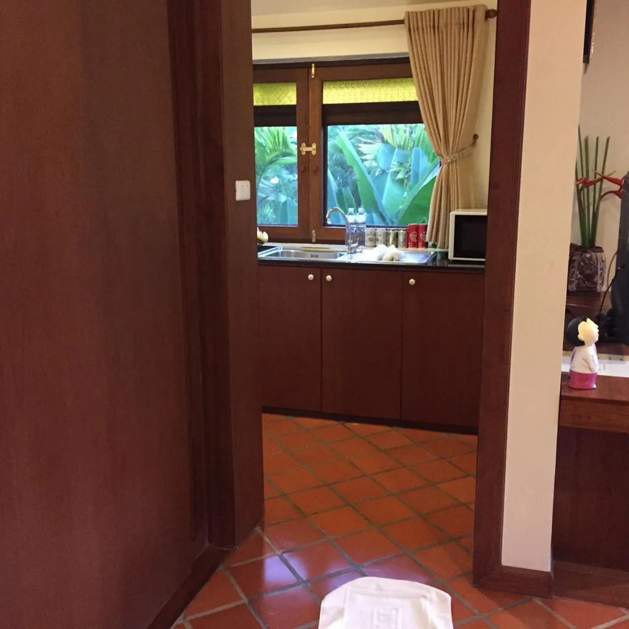 Kitchen or kitchenette in Baan Thai Lanta Resort