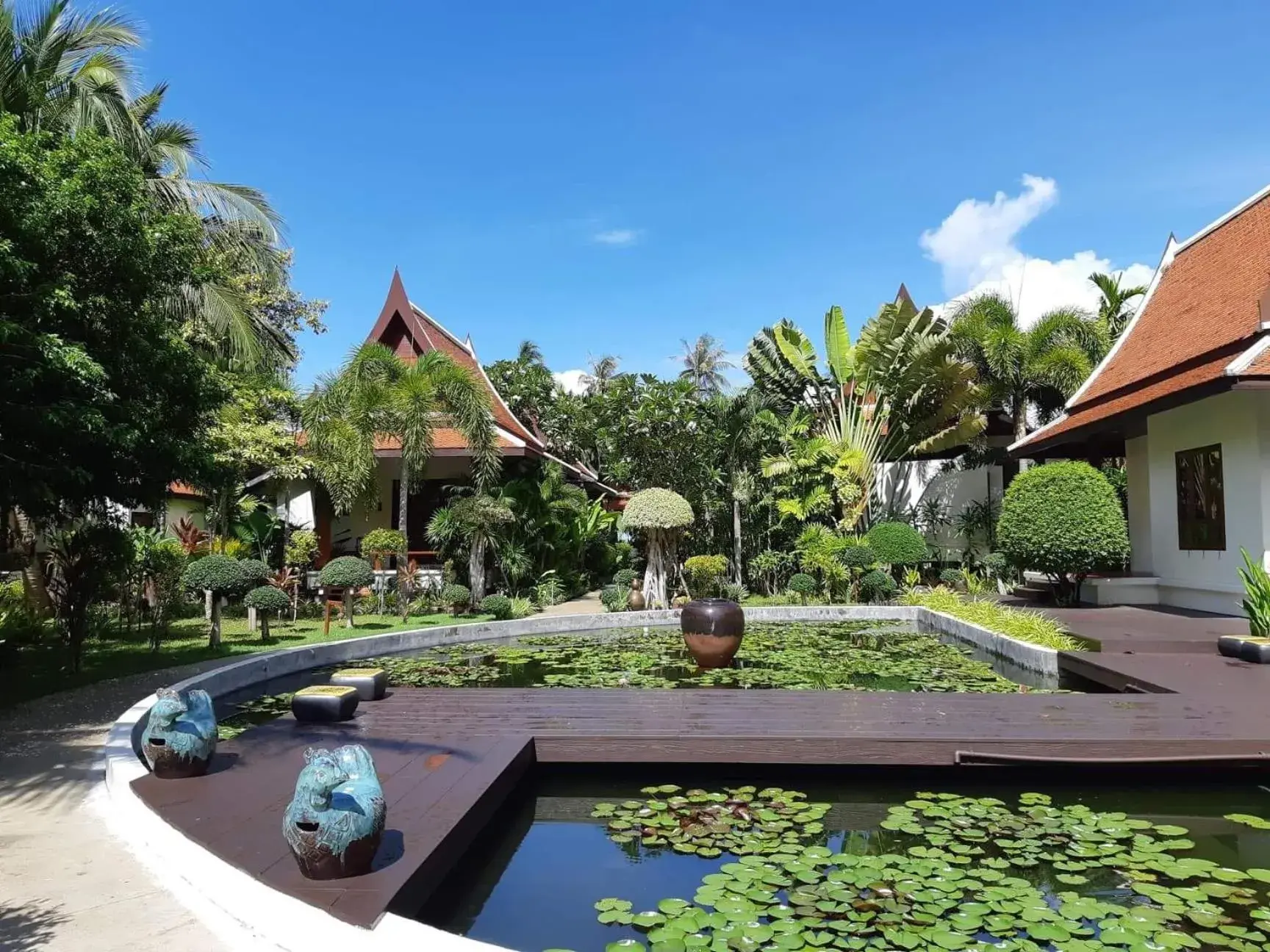 Garden, Swimming Pool in Baan Thai Lanta Resort