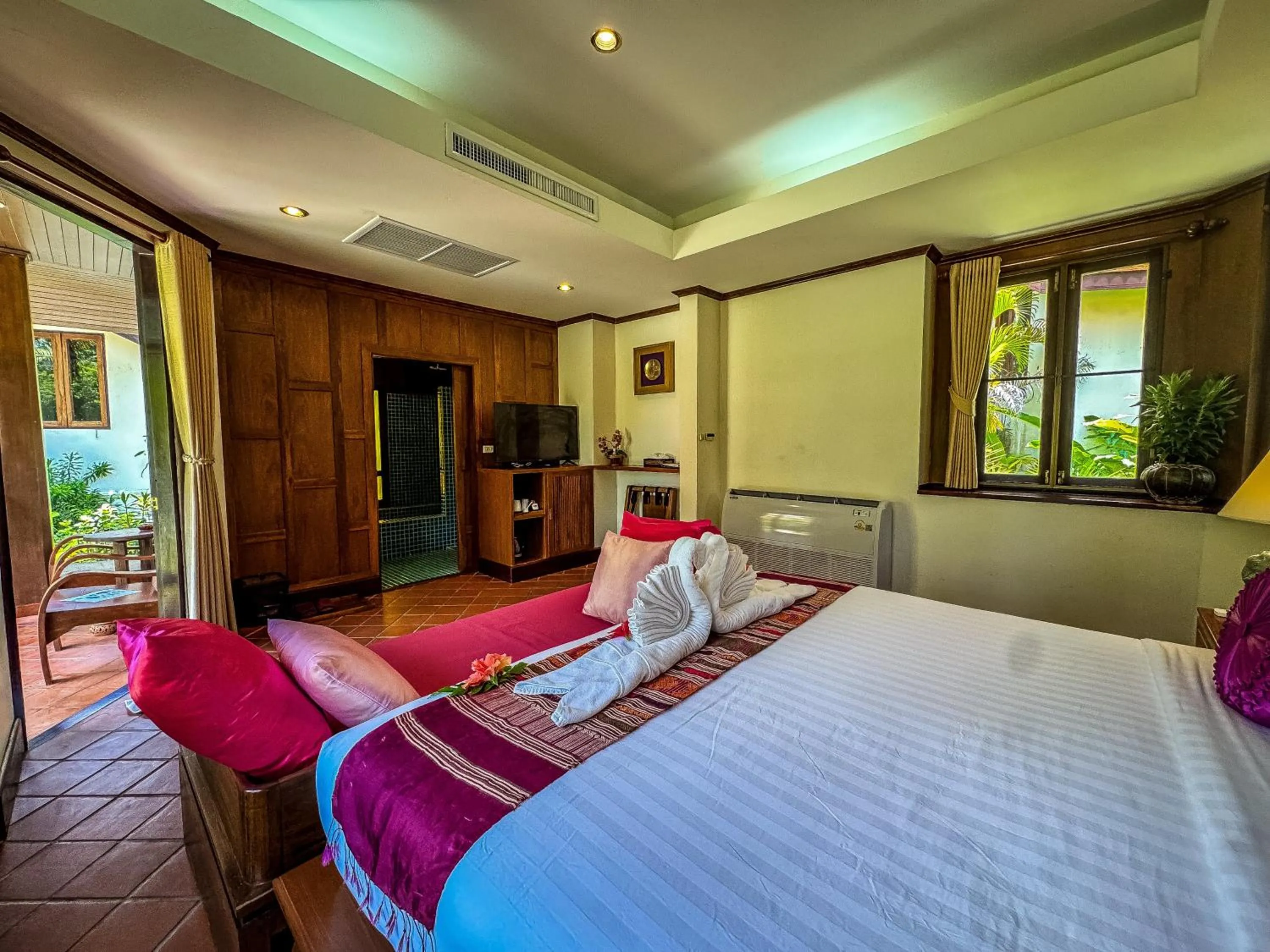 Bedroom, Bed in Baan Thai Lanta Resort