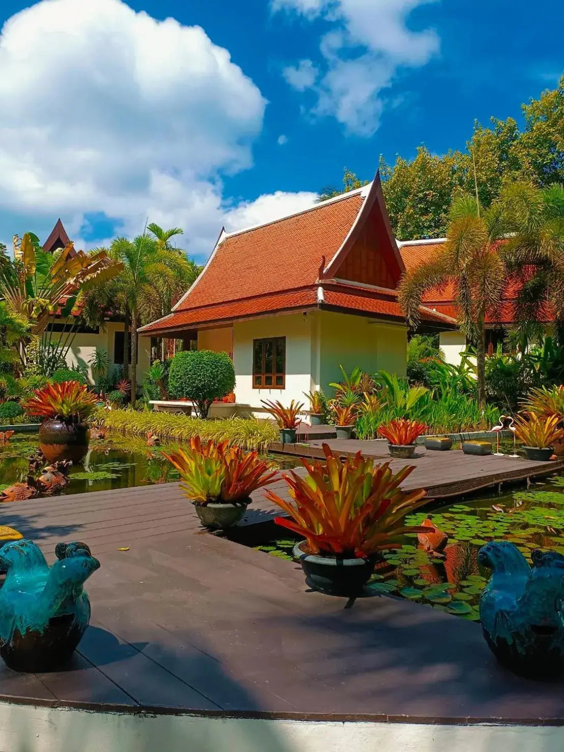 Garden view, Property Building in Baan Thai Lanta Resort