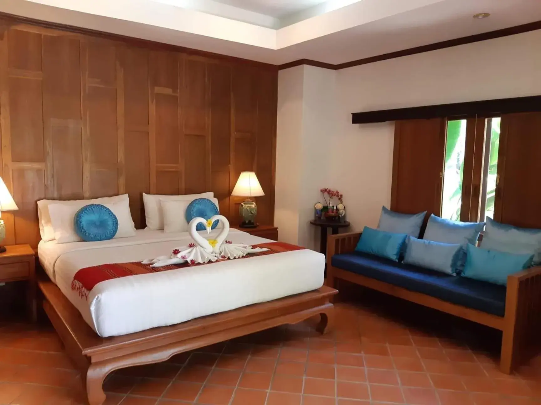 Bedroom, Bed in Baan Thai Lanta Resort