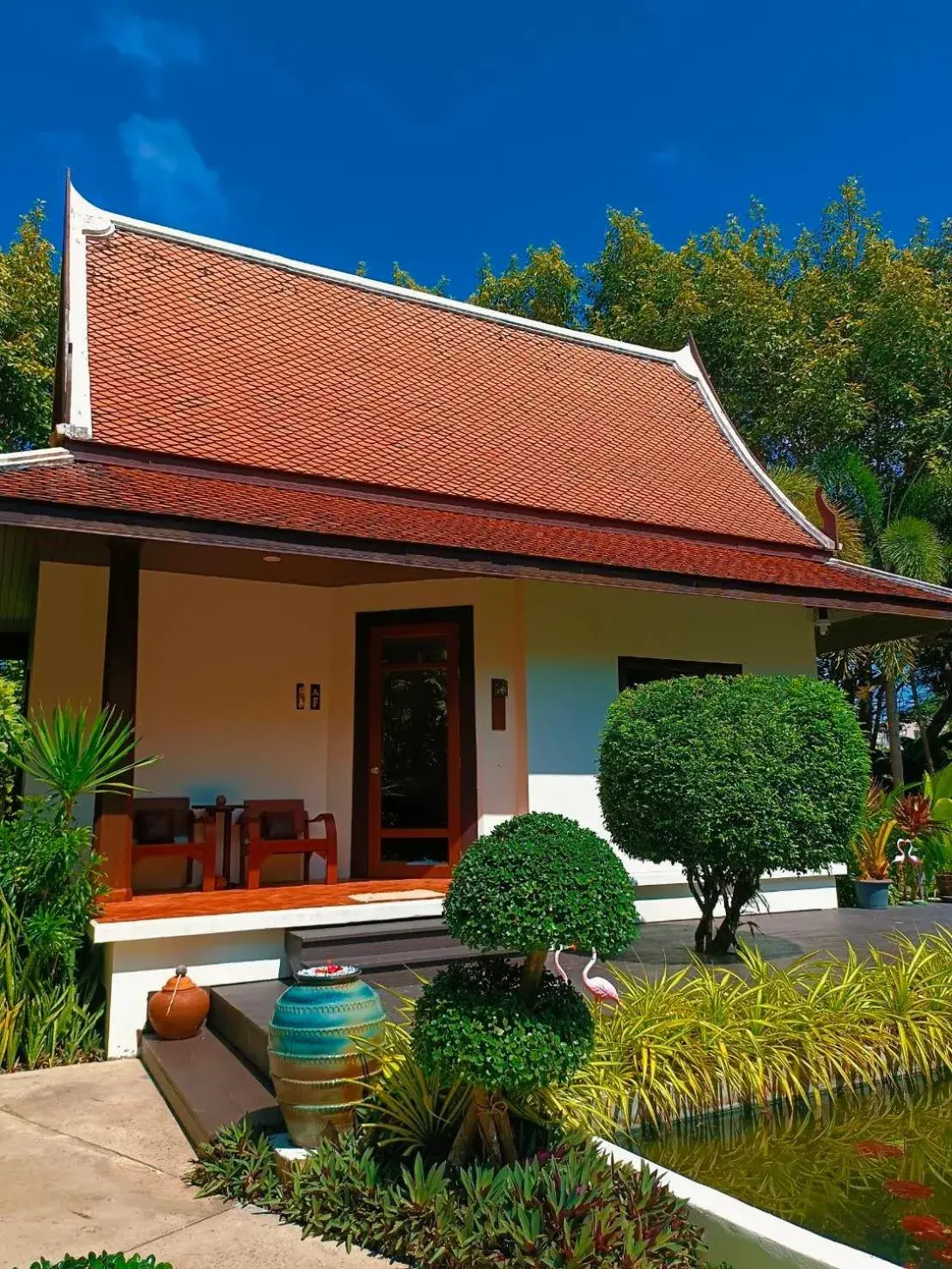 Garden, Property Building in Baan Thai Lanta Resort