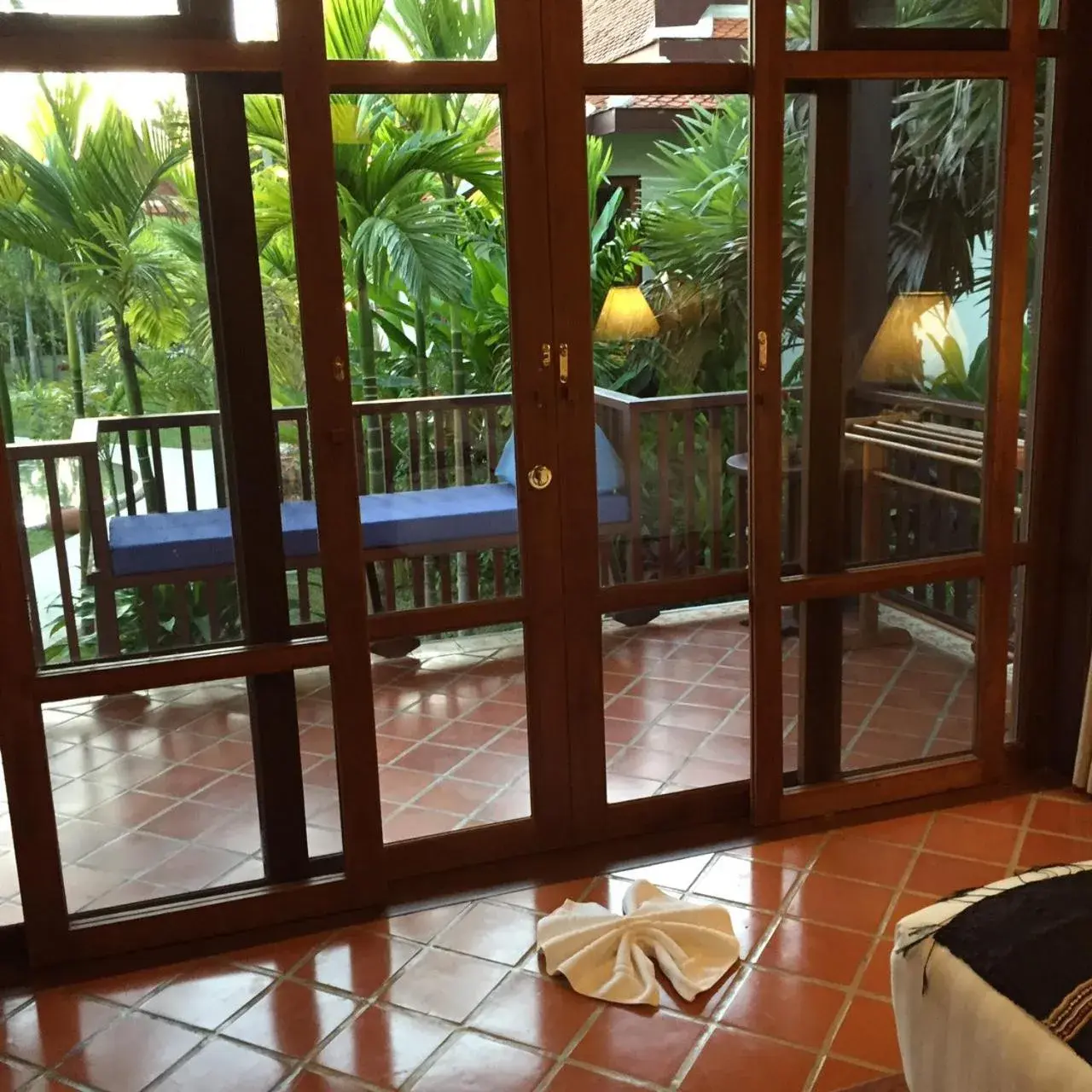 Balcony/Terrace, Pool View in Baan Thai Lanta Resort