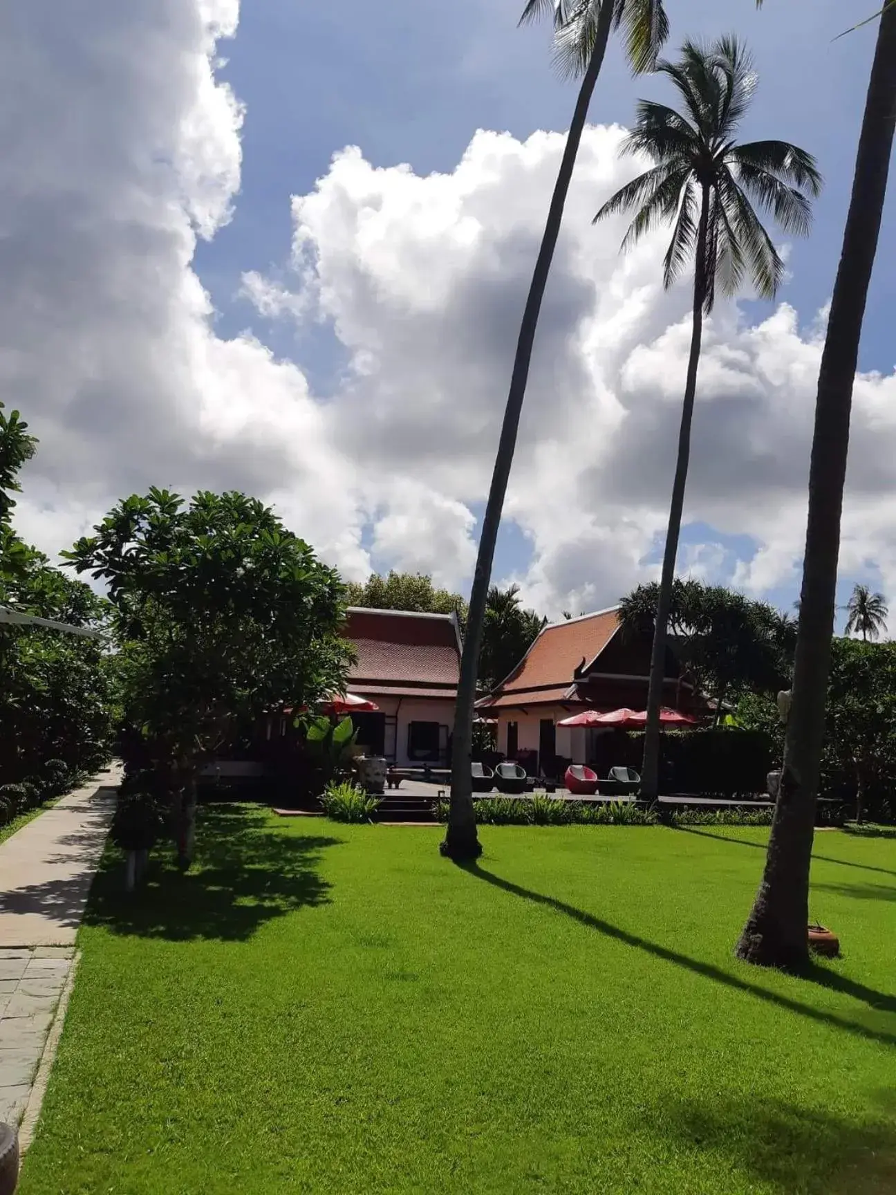 Natural landscape, Garden in Baan Thai Lanta Resort