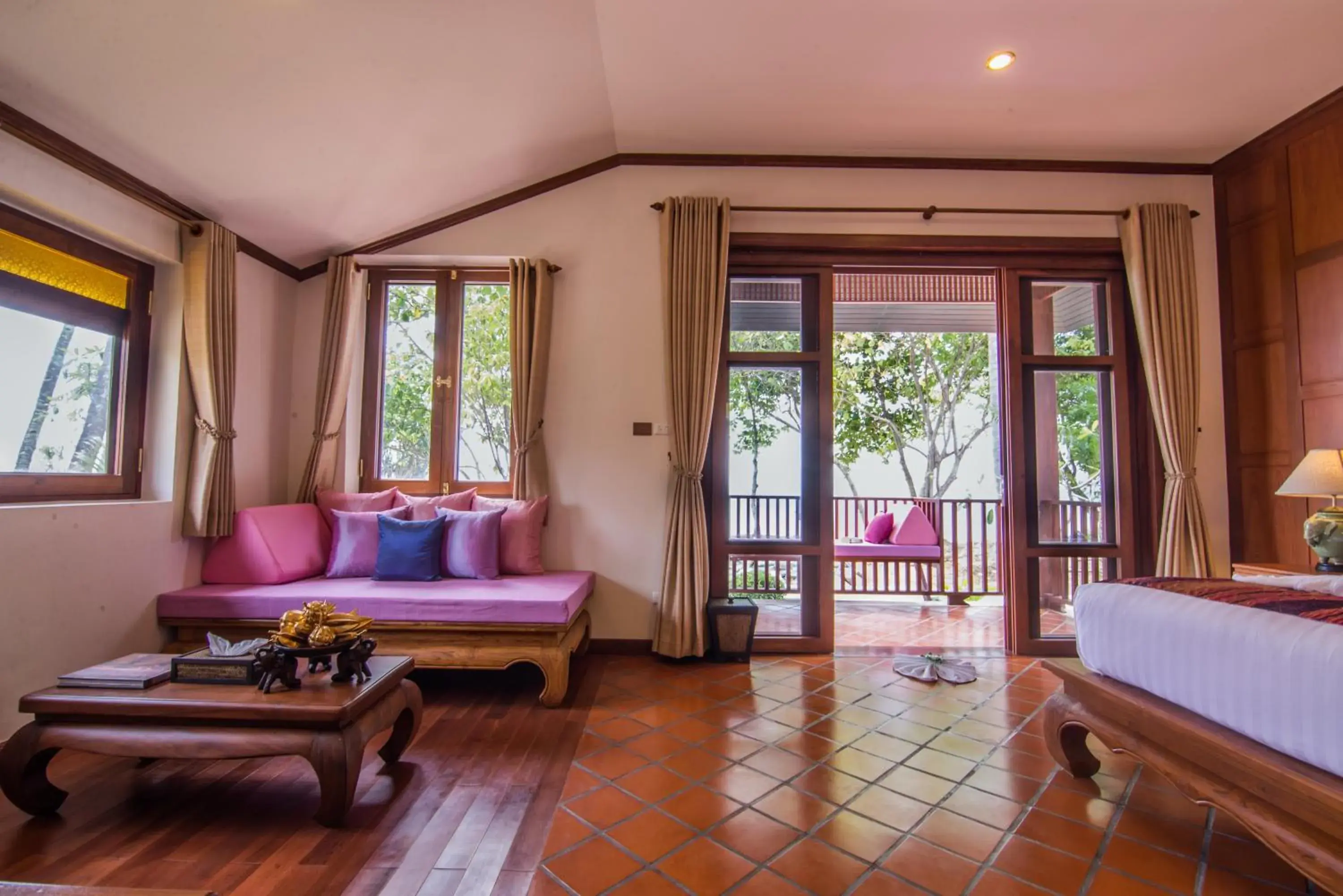 Living room, Seating Area in Baan Thai Lanta Resort