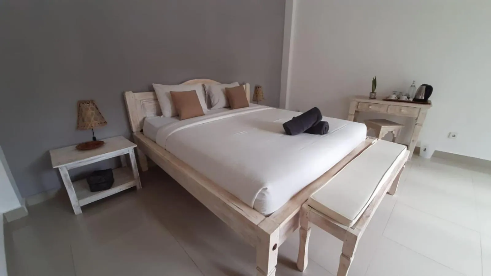 Bed in Bali Diversity Dive Resort