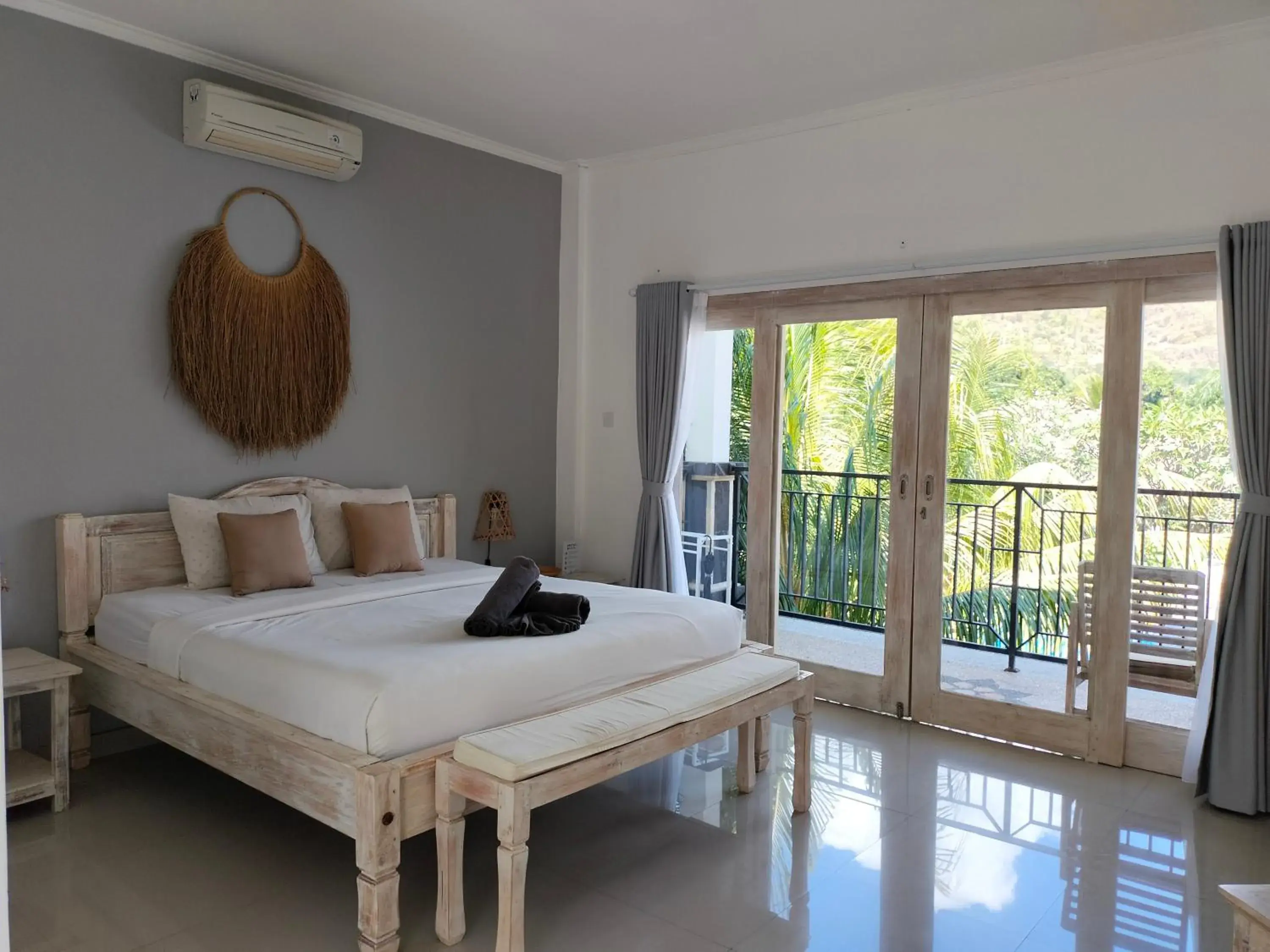 Bed in Bali Diversity Dive Resort Bed in Bali Diversity Dive Resort