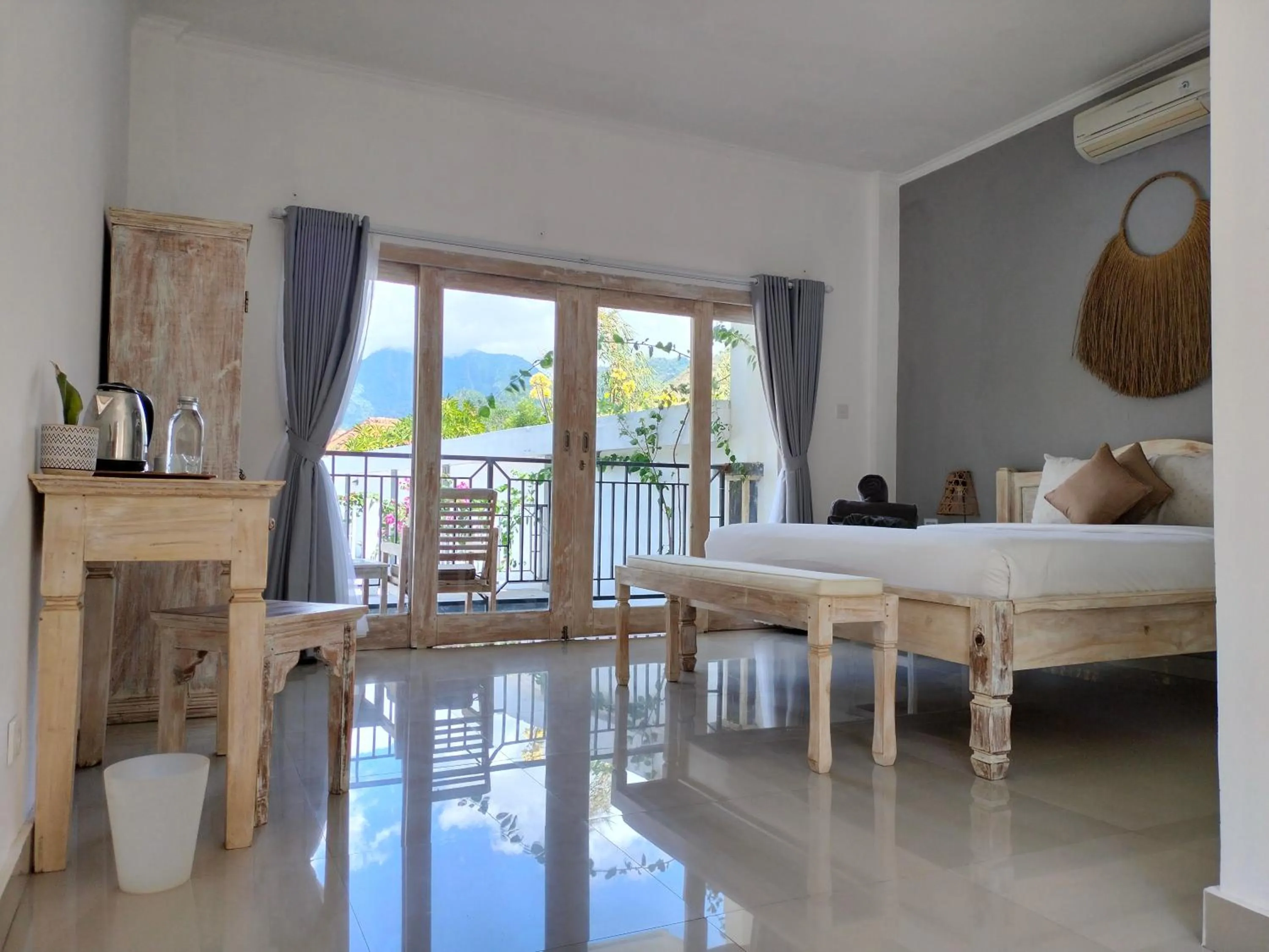 Bed in Bali Diversity Dive Resort