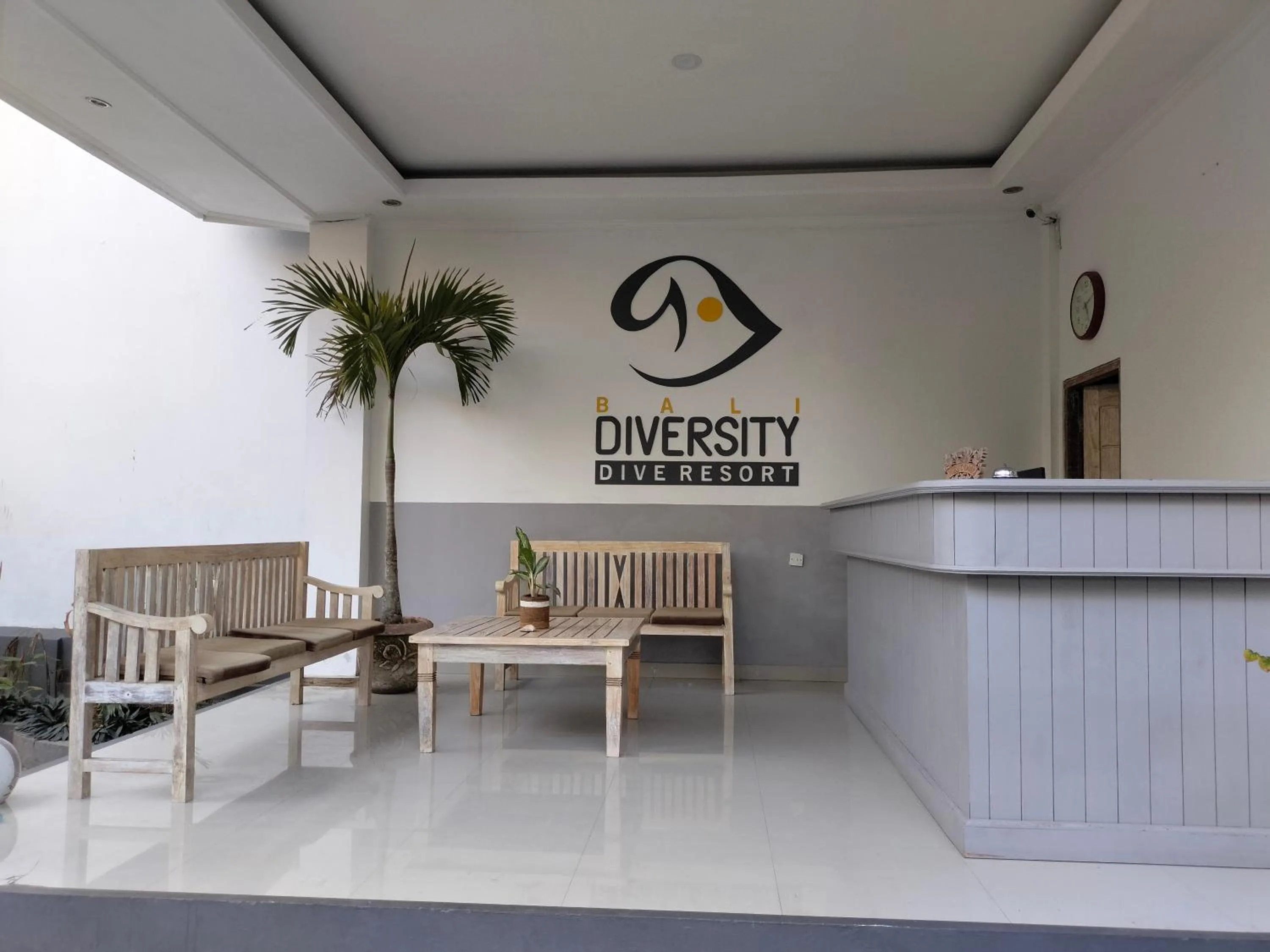 Property logo or sign in Bali Diversity Dive Resort