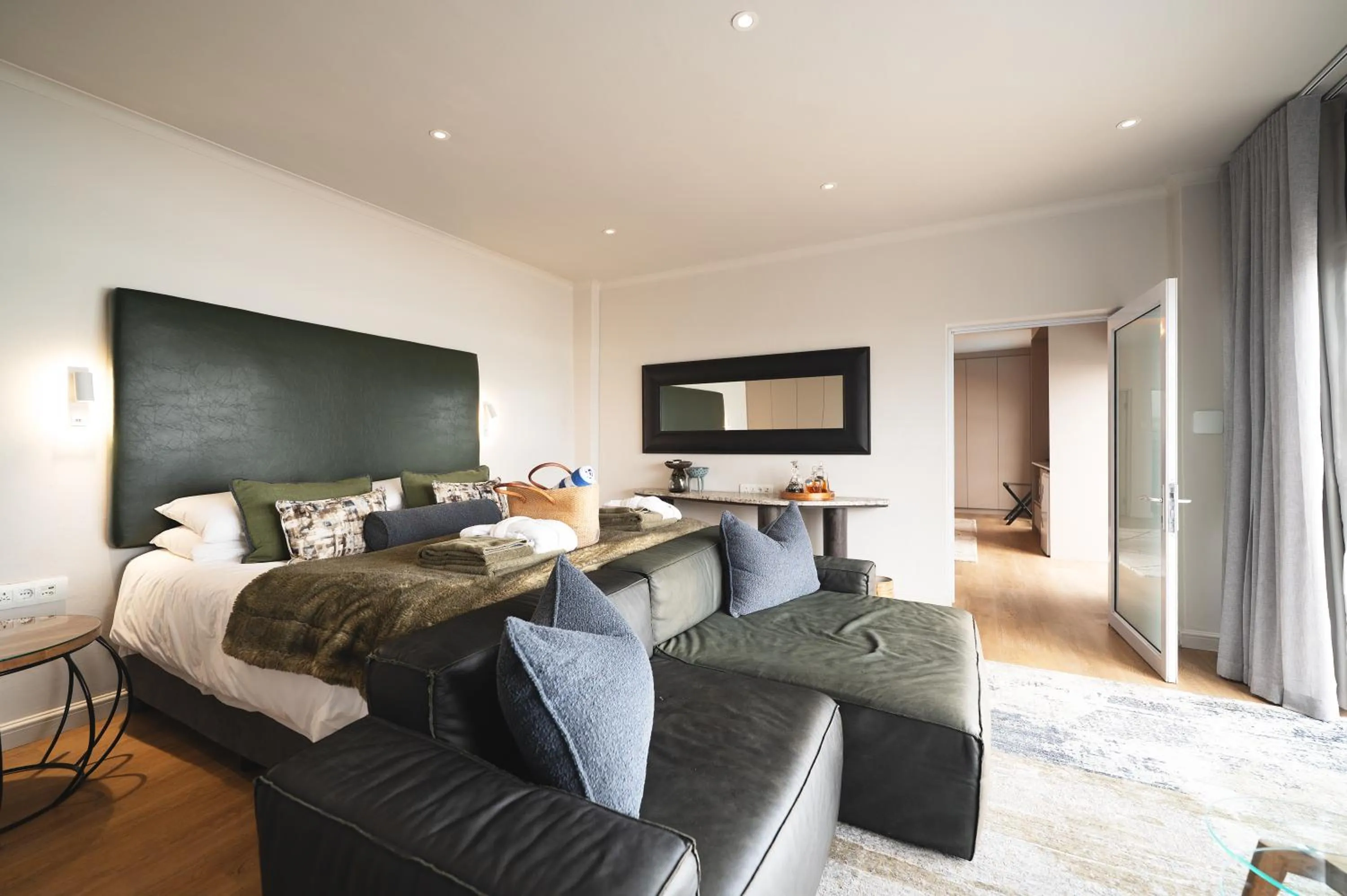 Bed in Beach Villa Wilderness