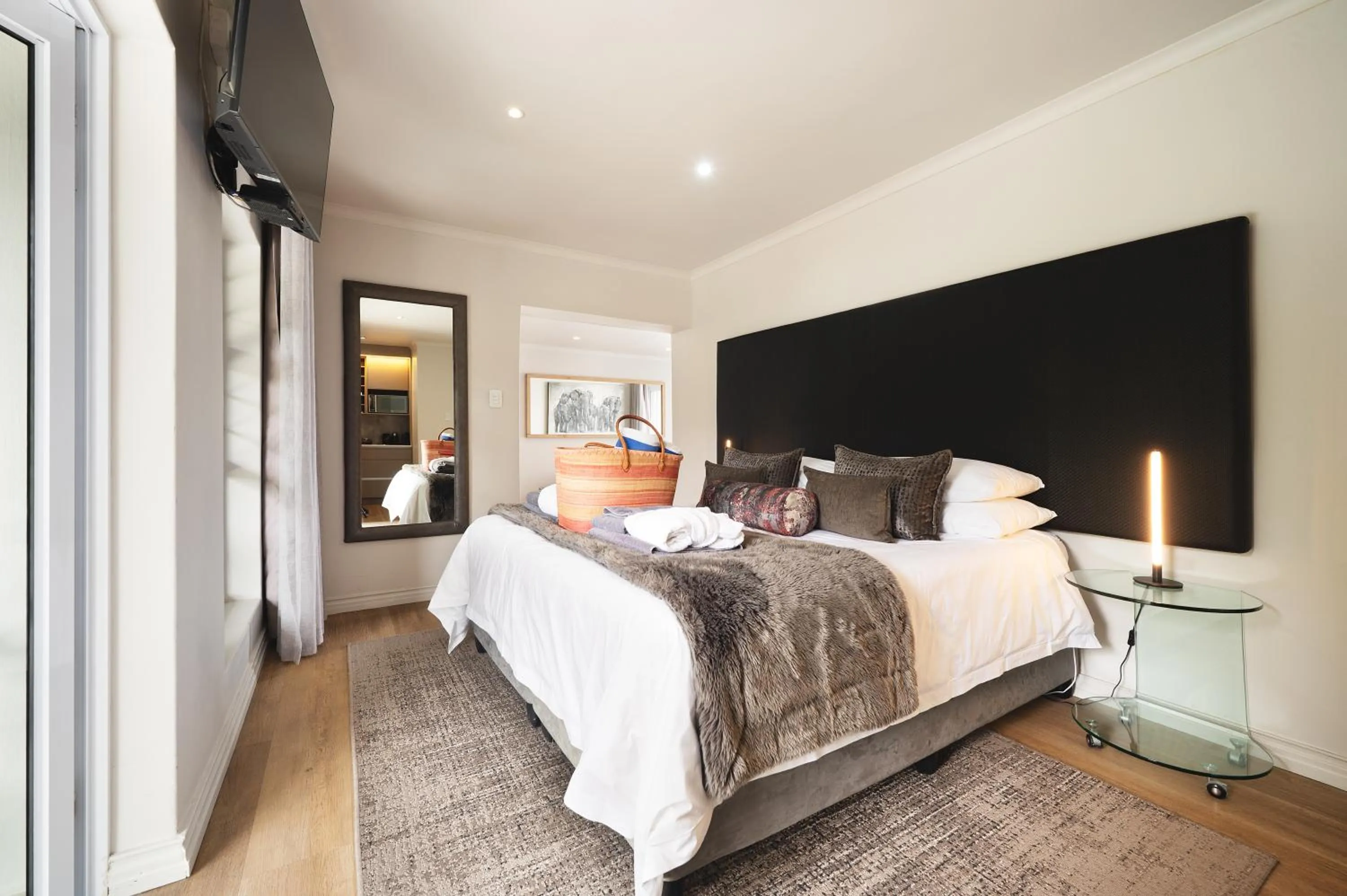 Bed in Beach Villa Wilderness