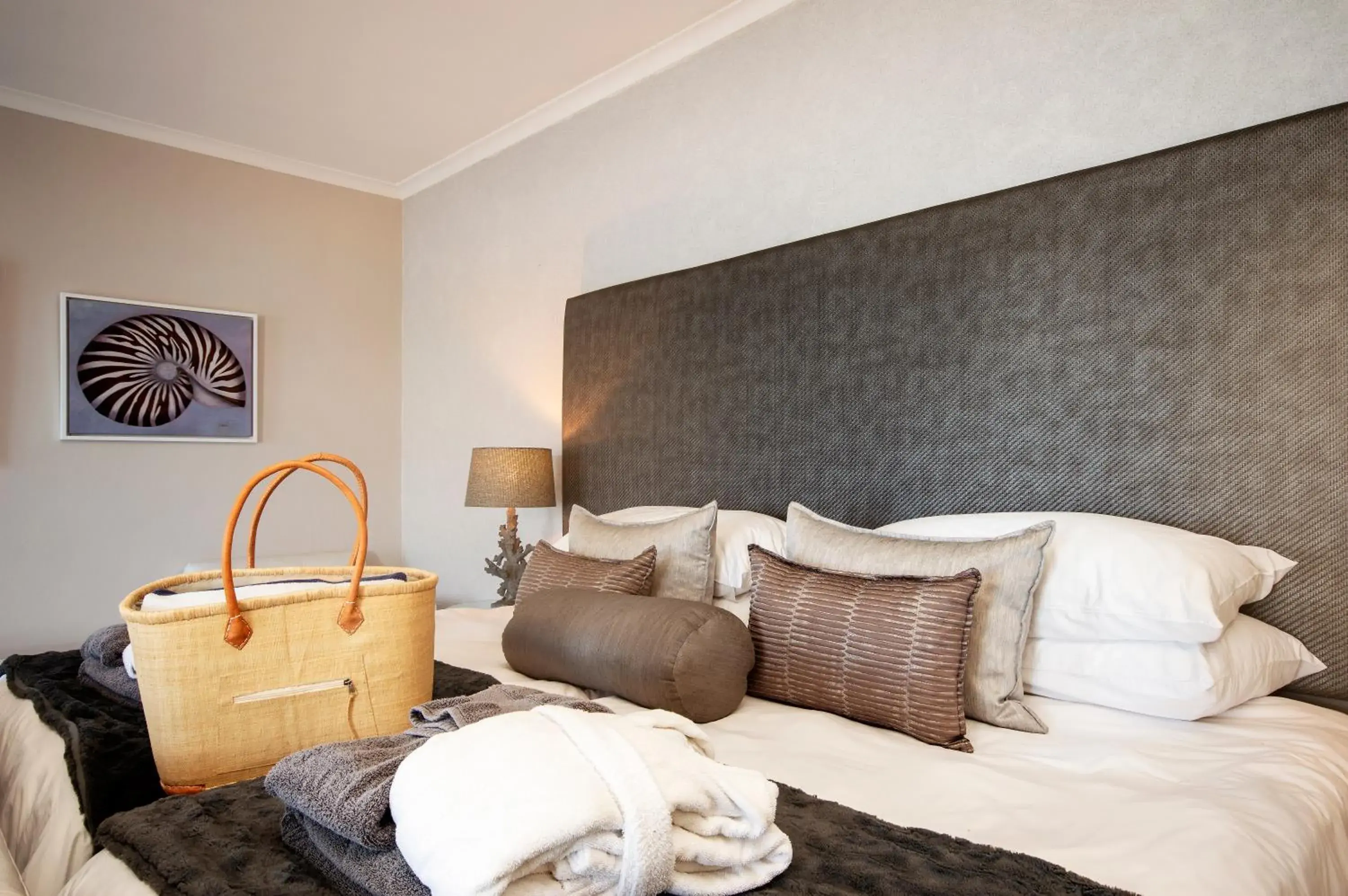 Bed in Beach Villa Wilderness Bed in Beach Villa Wilderness