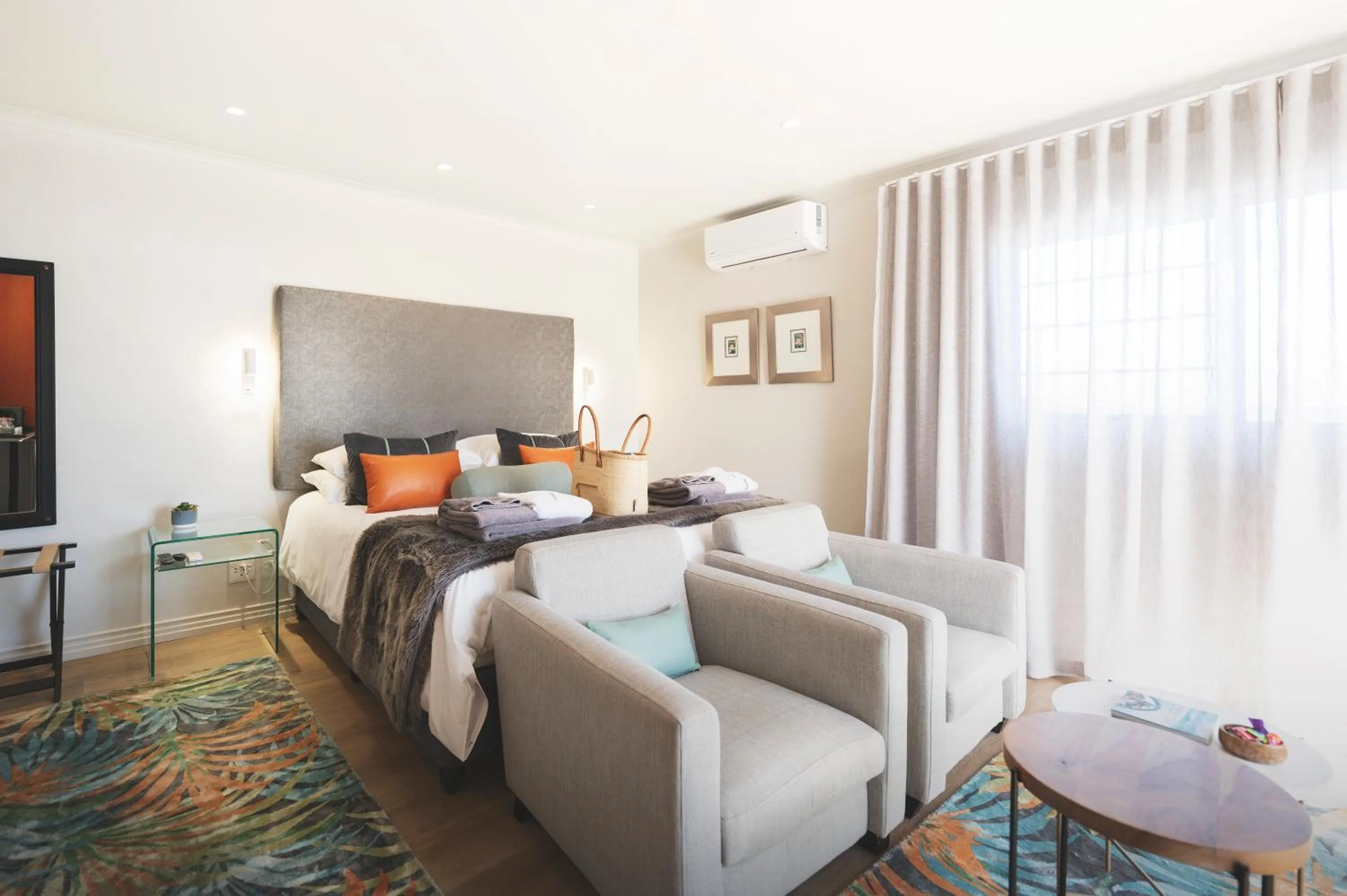 Bed in Beach Villa Wilderness