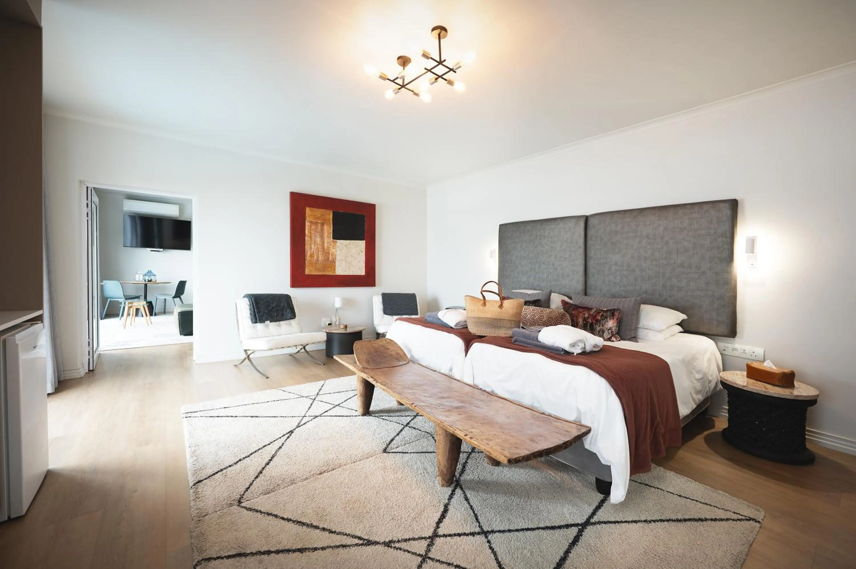 Bed in Beach Villa Wilderness