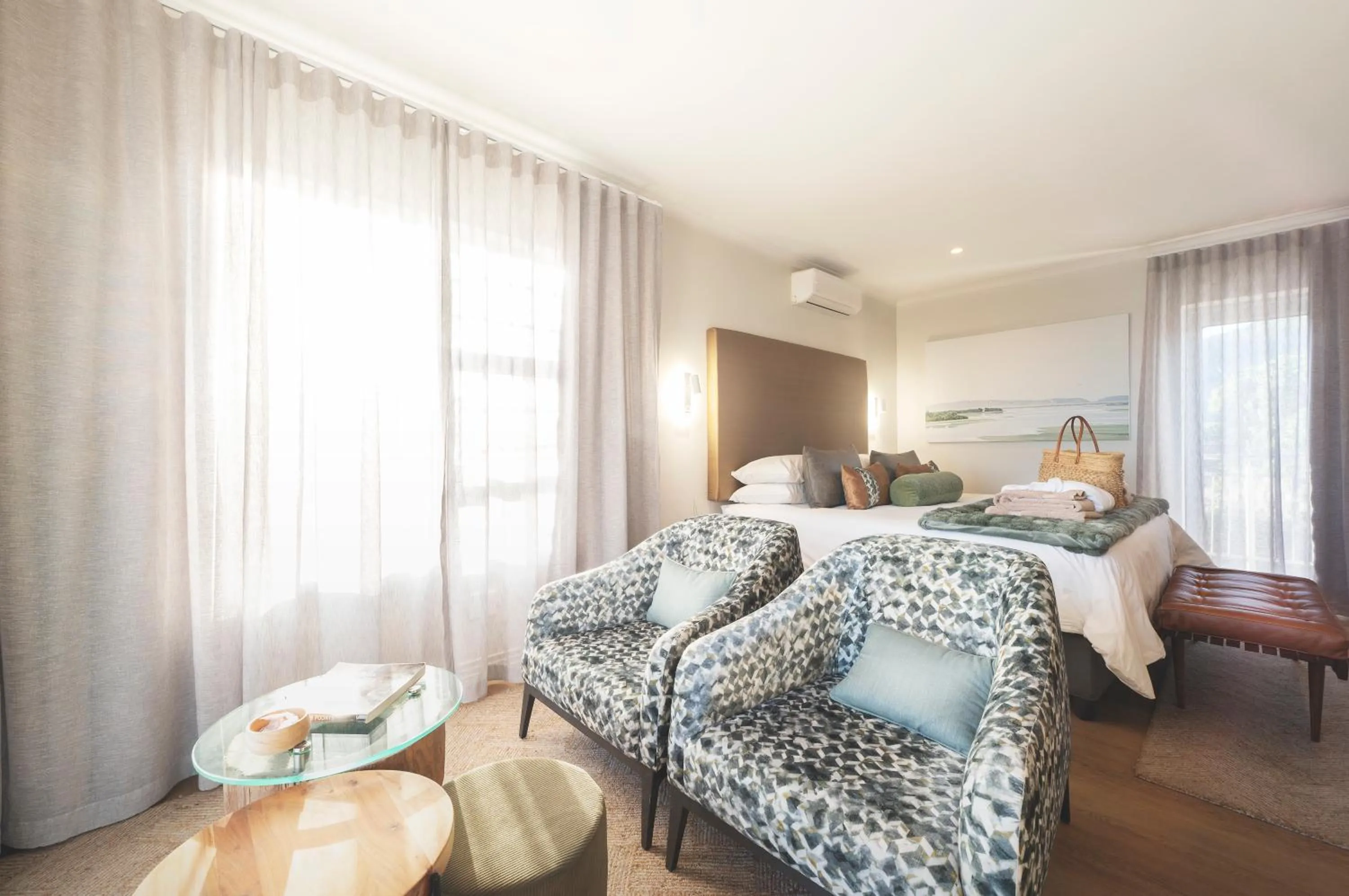 Bed in Beach Villa Wilderness