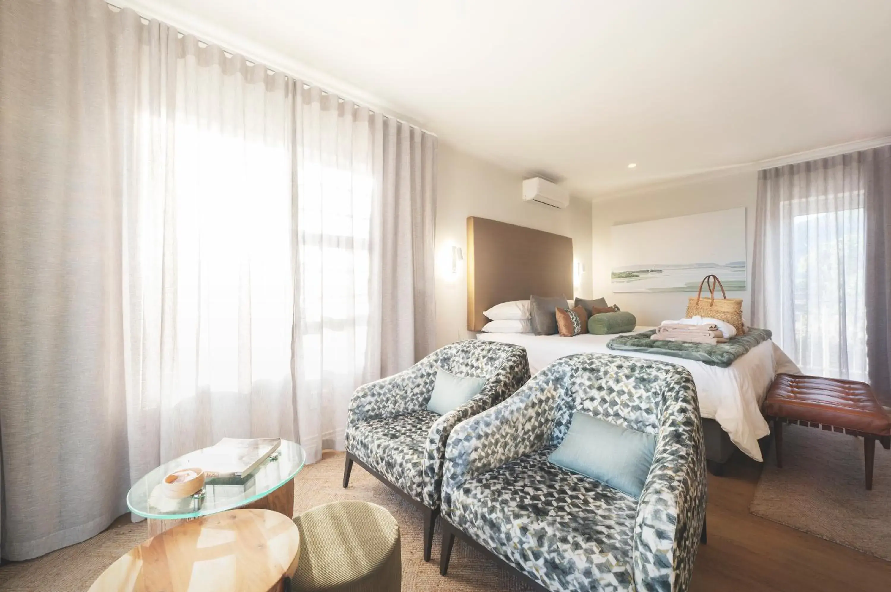 Bed in Beach Villa Wilderness Bed in Beach Villa Wilderness