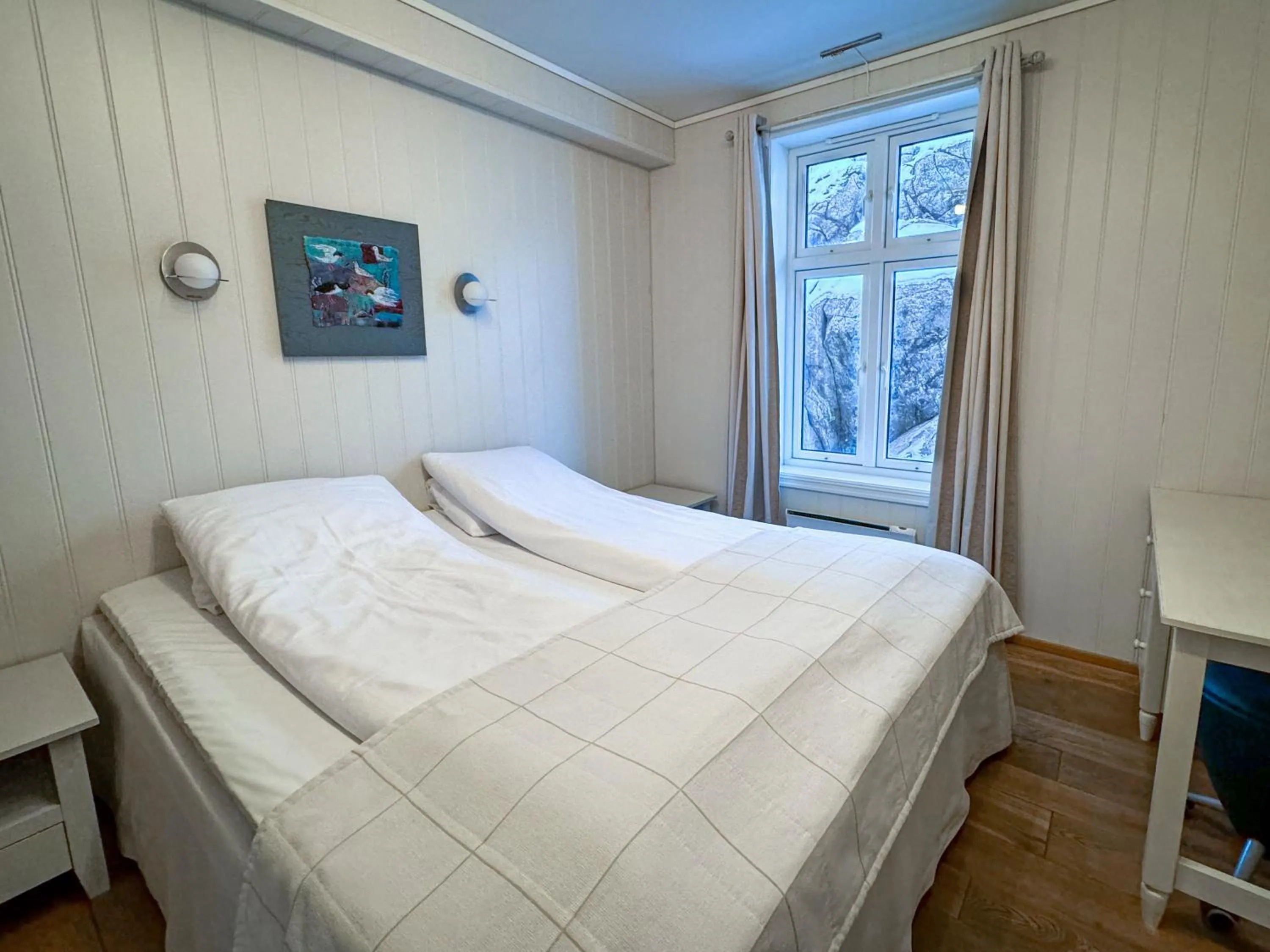 Bedroom, Bed in Hamn i Senja