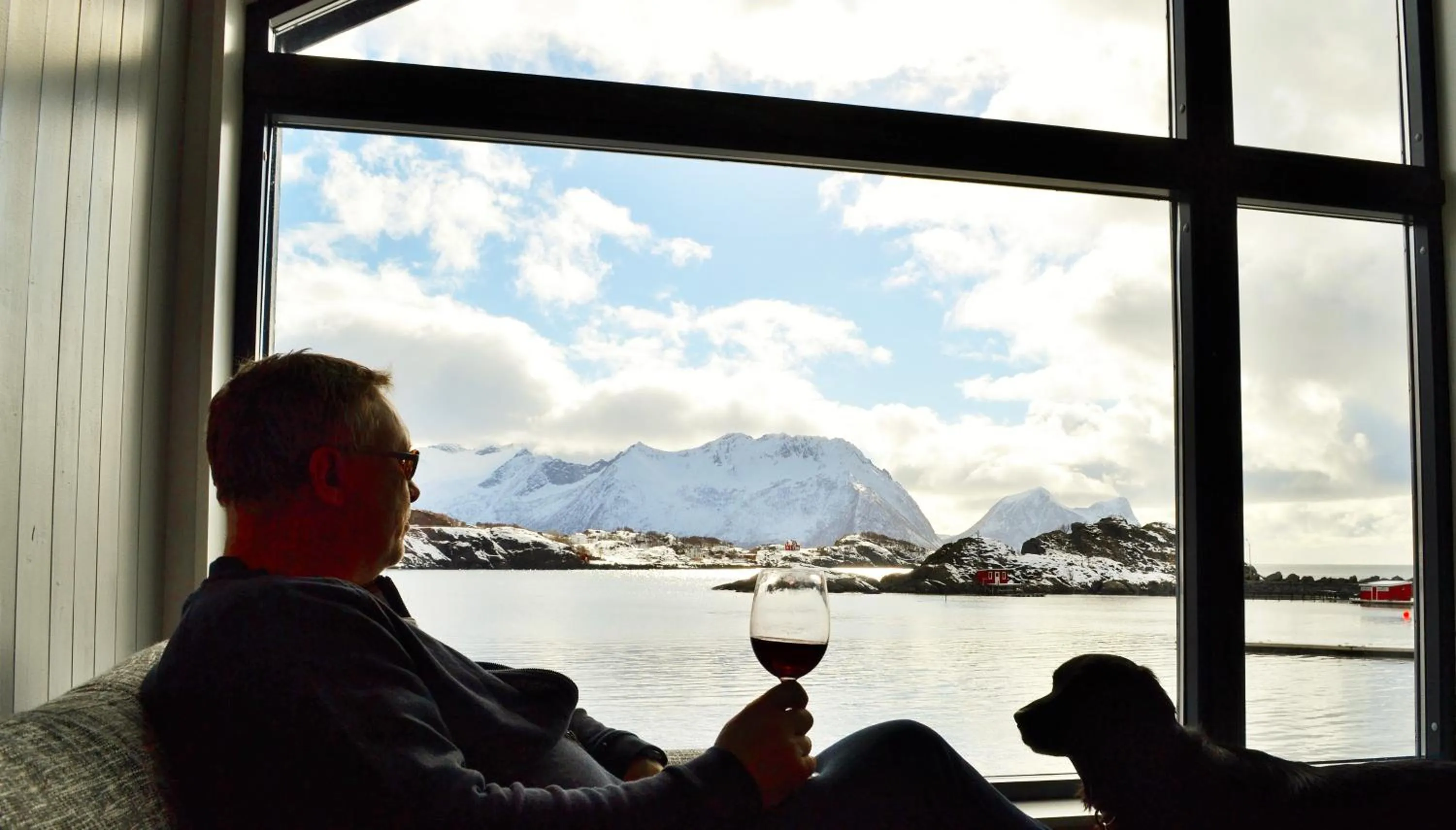 Living room in Hamn i Senja