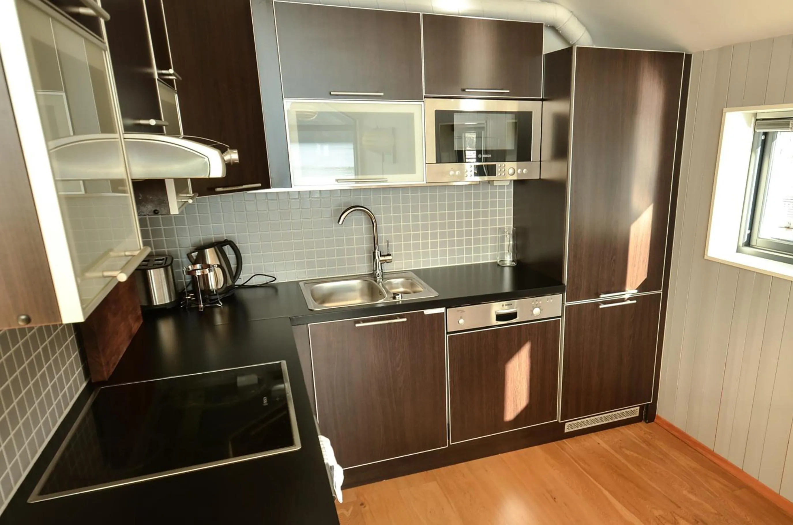Kitchen or kitchenette in Hamn i Senja