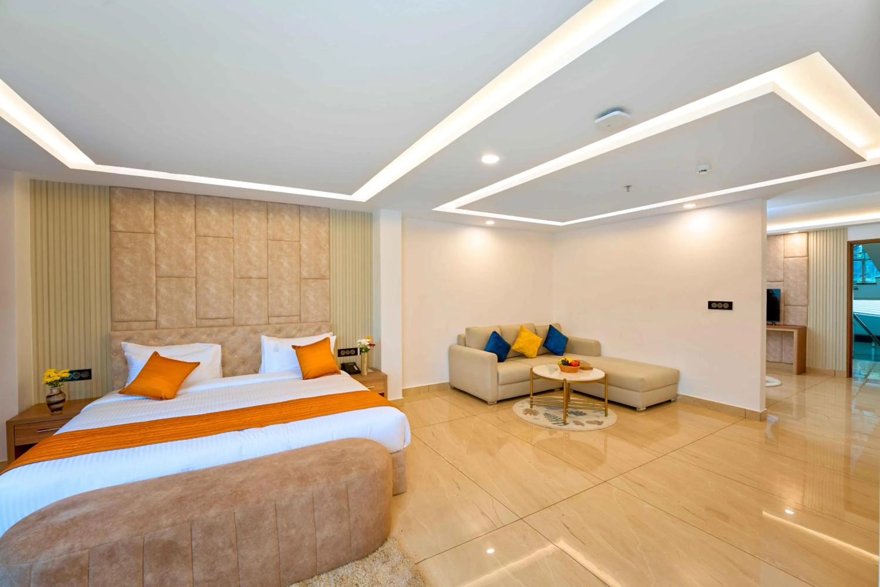 Bed in Serene Horizon