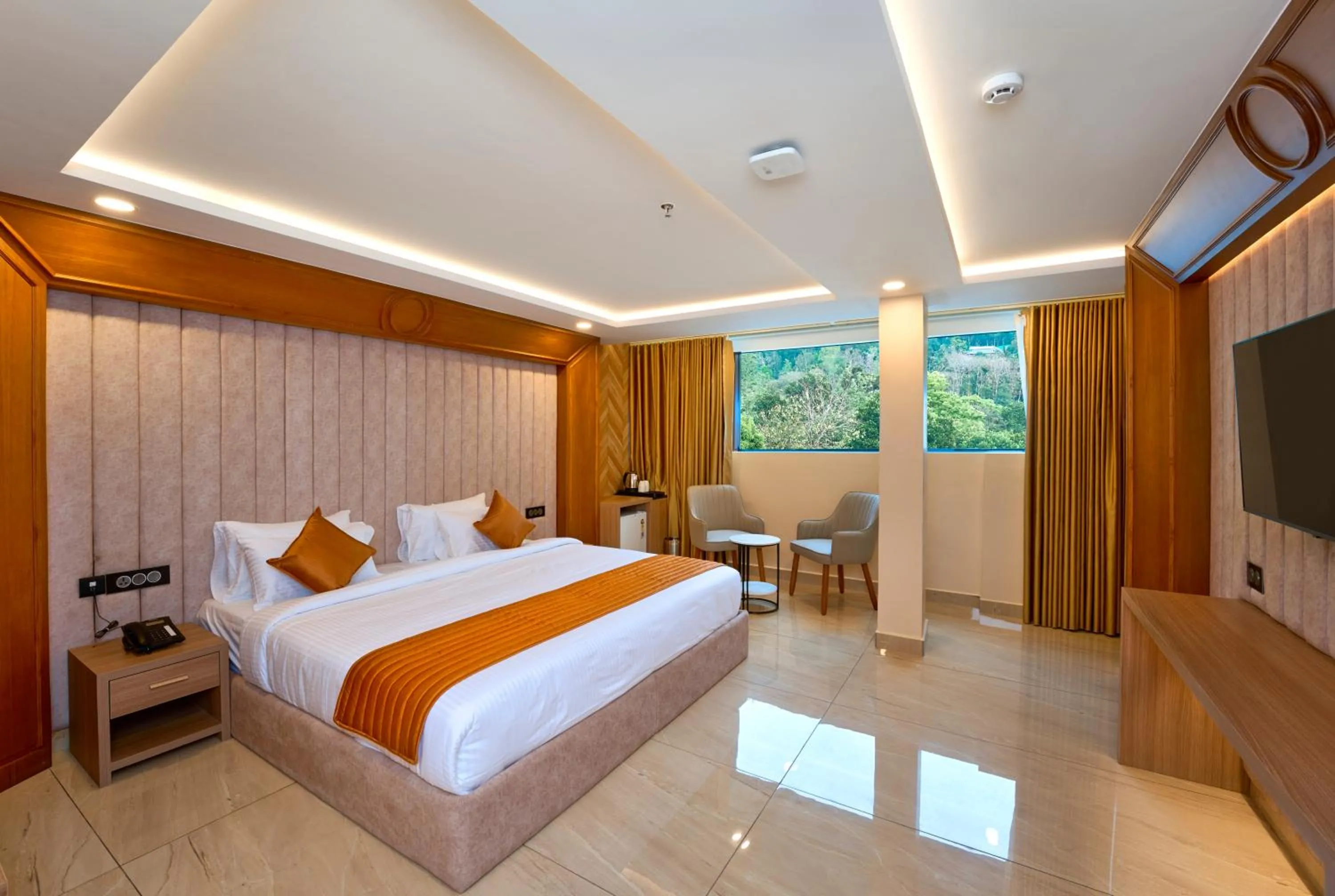 Bed in Serene Horizon