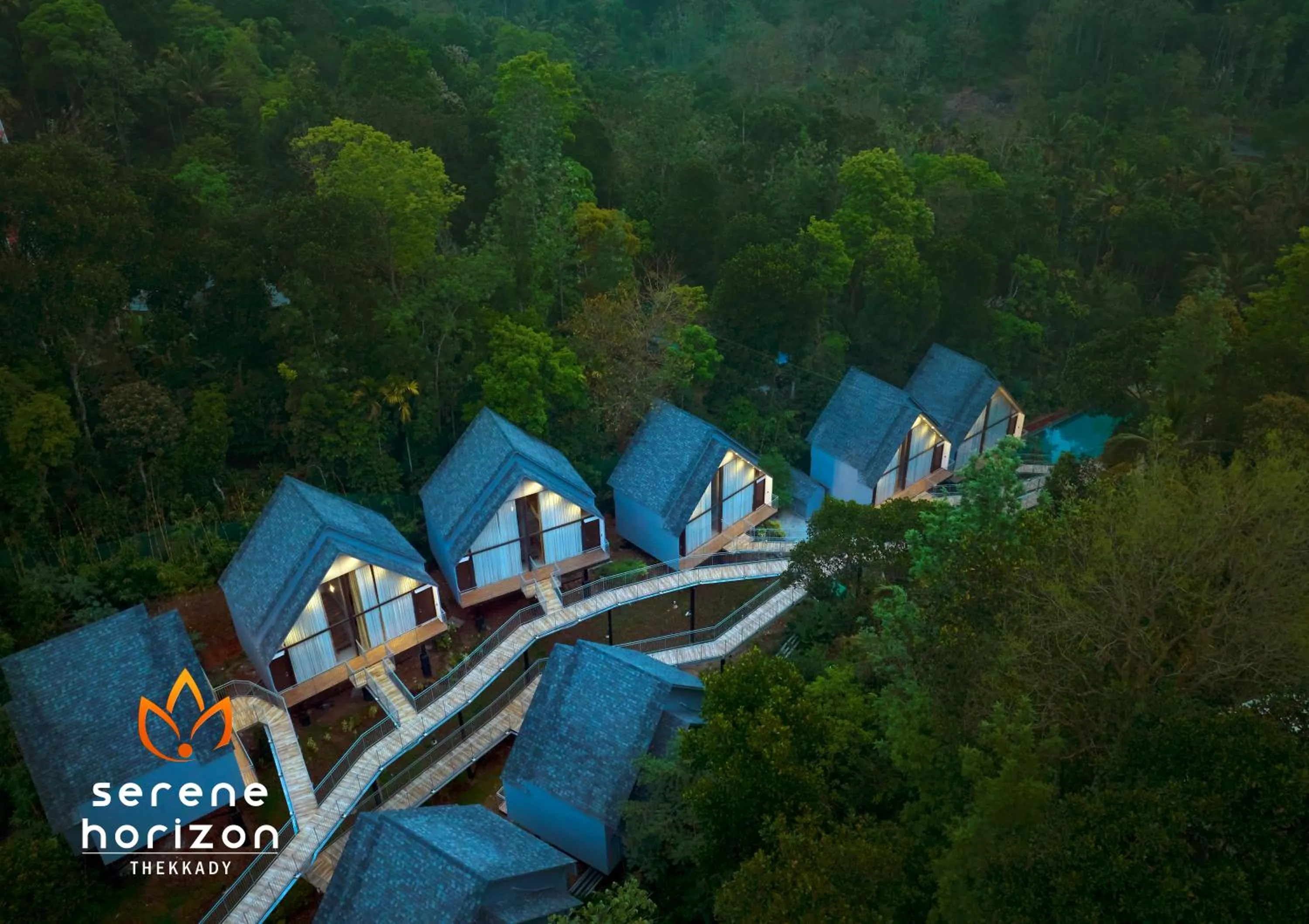 Bird's eye view in Serene Horizon