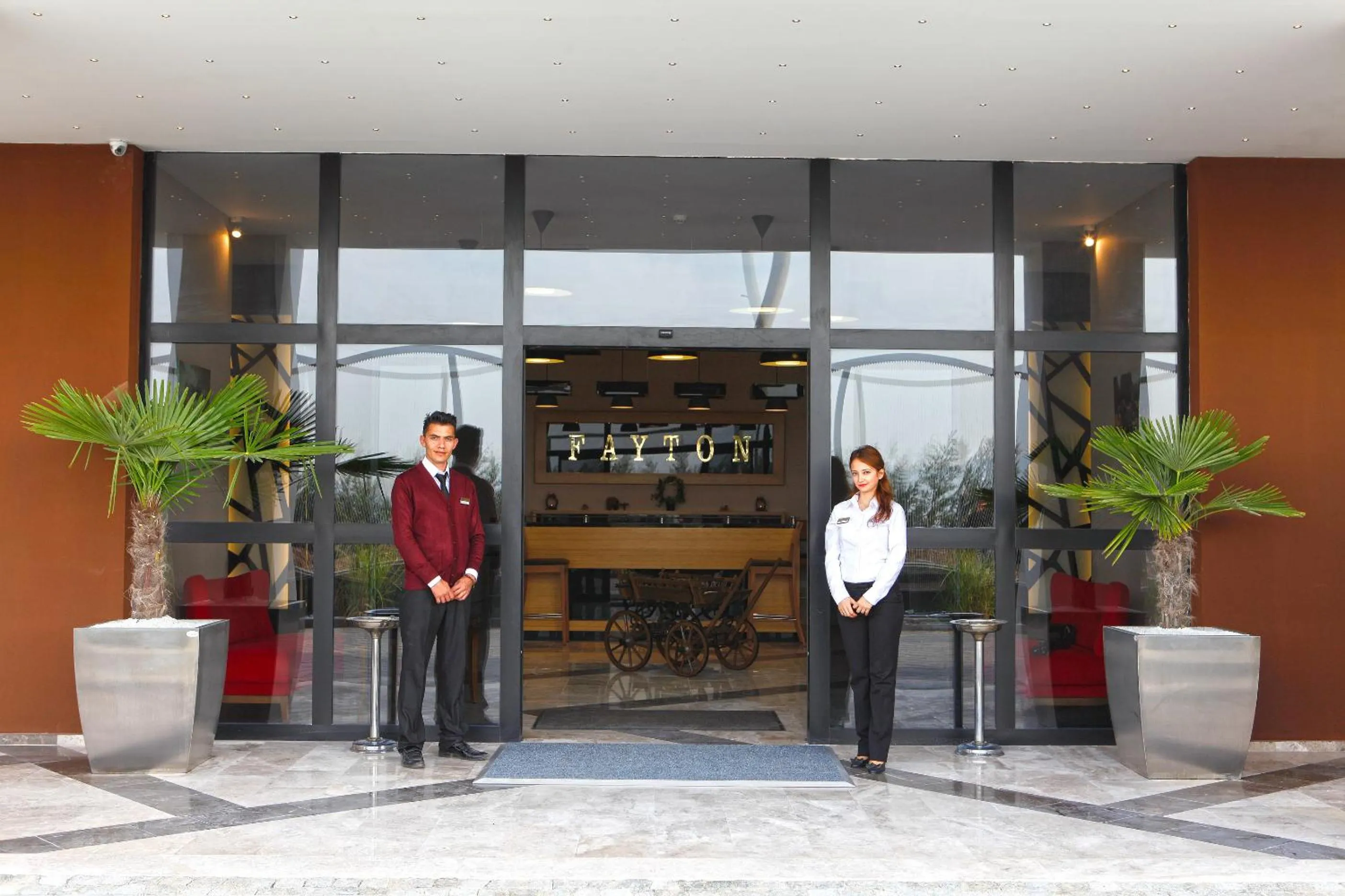 Lobby or reception in Fayton Hotel